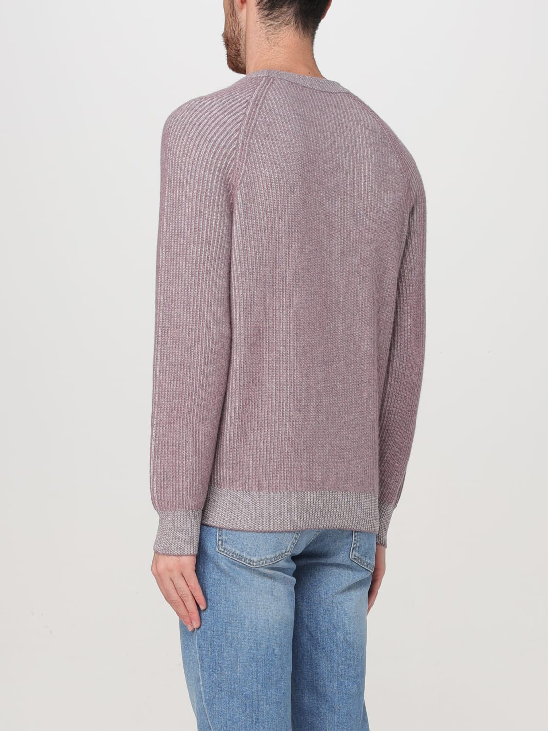 BRUNELLO CUCINELLI MAGLIA: Pullover Brunello Cucinelli in cashmere , Cipolla - Img 3