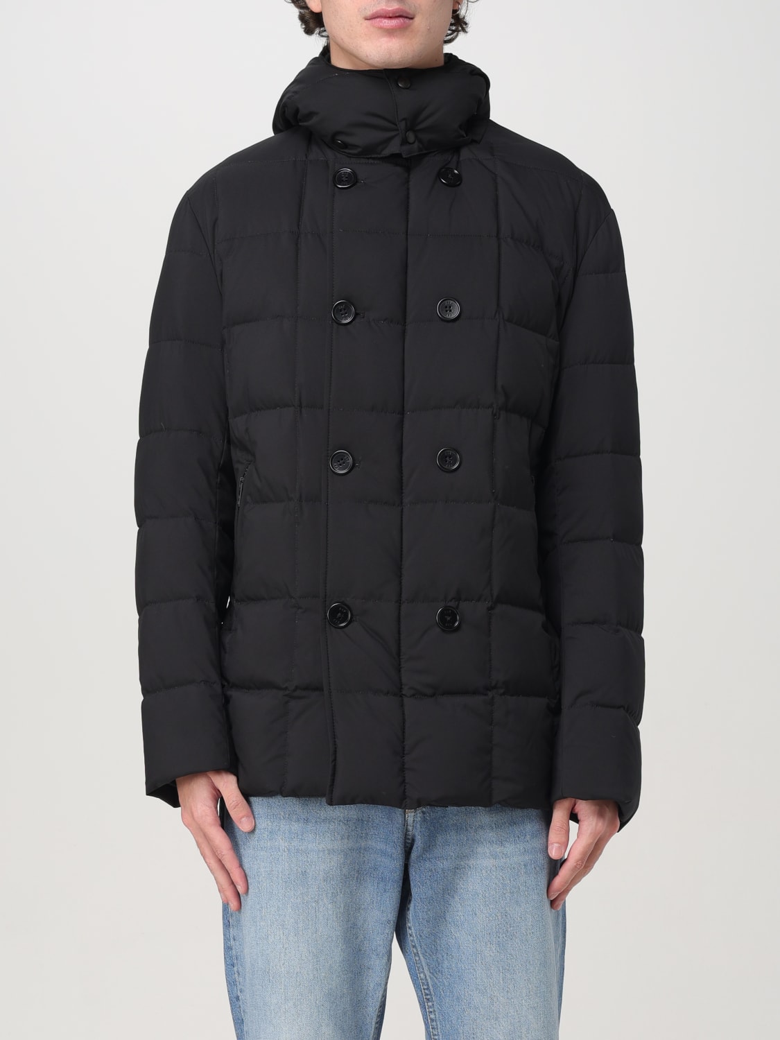 FAY JACKET: Coat men Fay, Black - Img 1