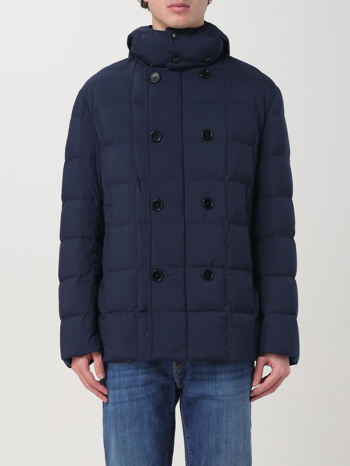 FAY JACKET: Coat men Fay, Blue - Img 1