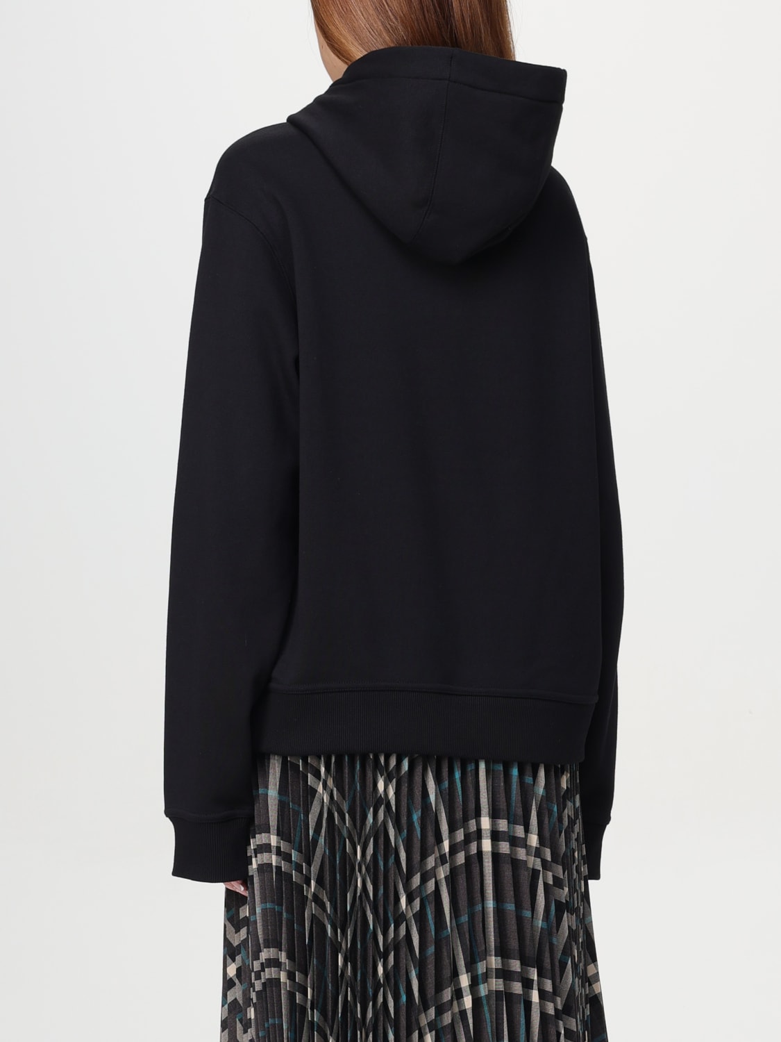 BURBERRY SWEATSHIRT: Sweatshirt woman Burberry, Black - Img 3