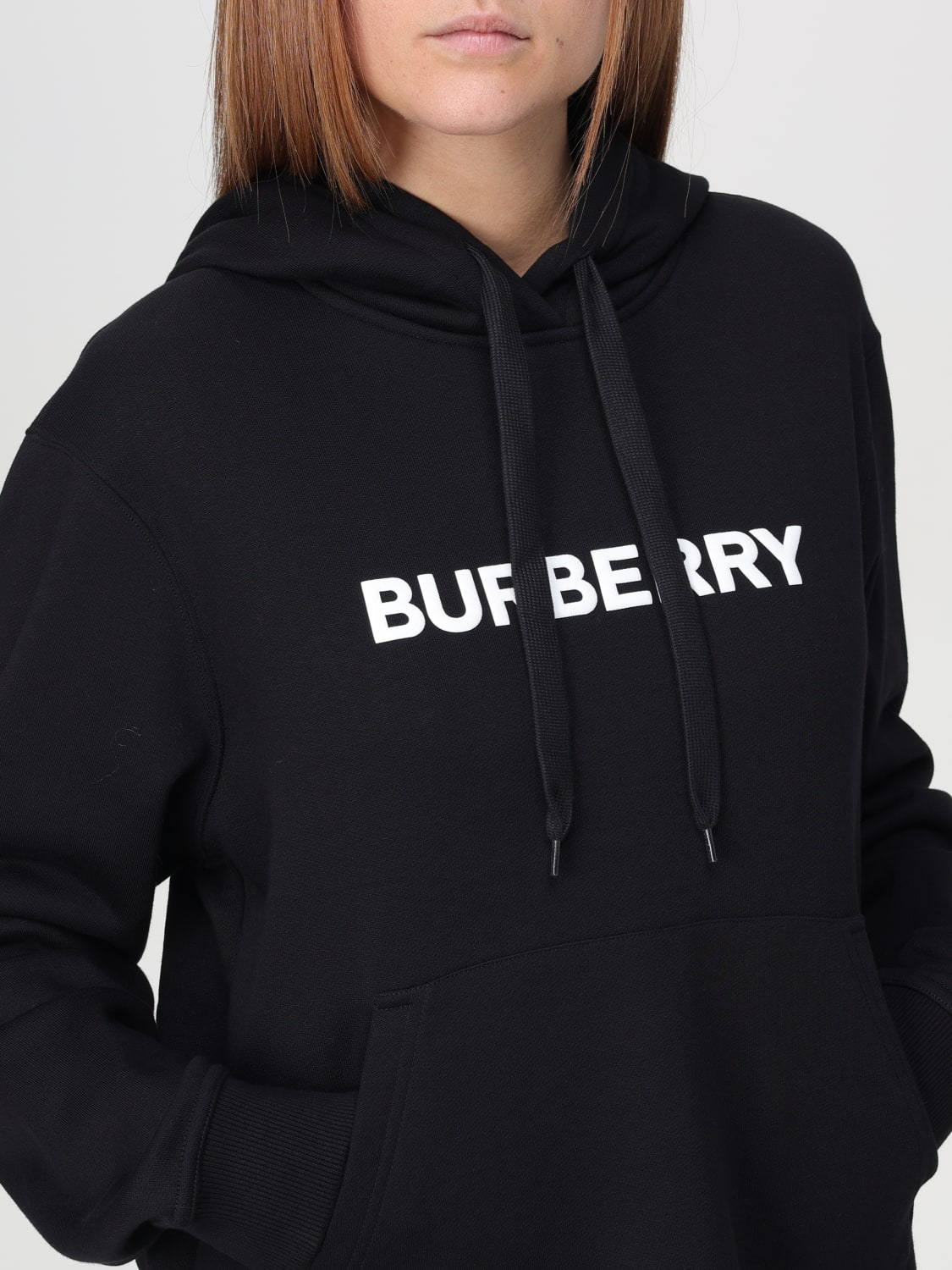 BURBERRY SWEATSHIRT: Sweatshirt woman Burberry, Black - Img 5