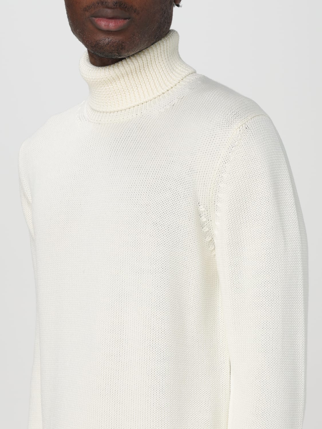 ROBERTO COLLINA SWEATER: Sweater men Roberto Collina, White - Img 3