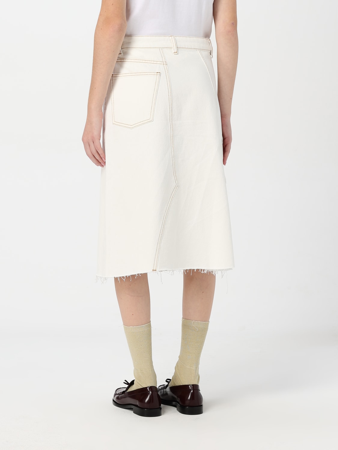 Tory burch white skirt cheap