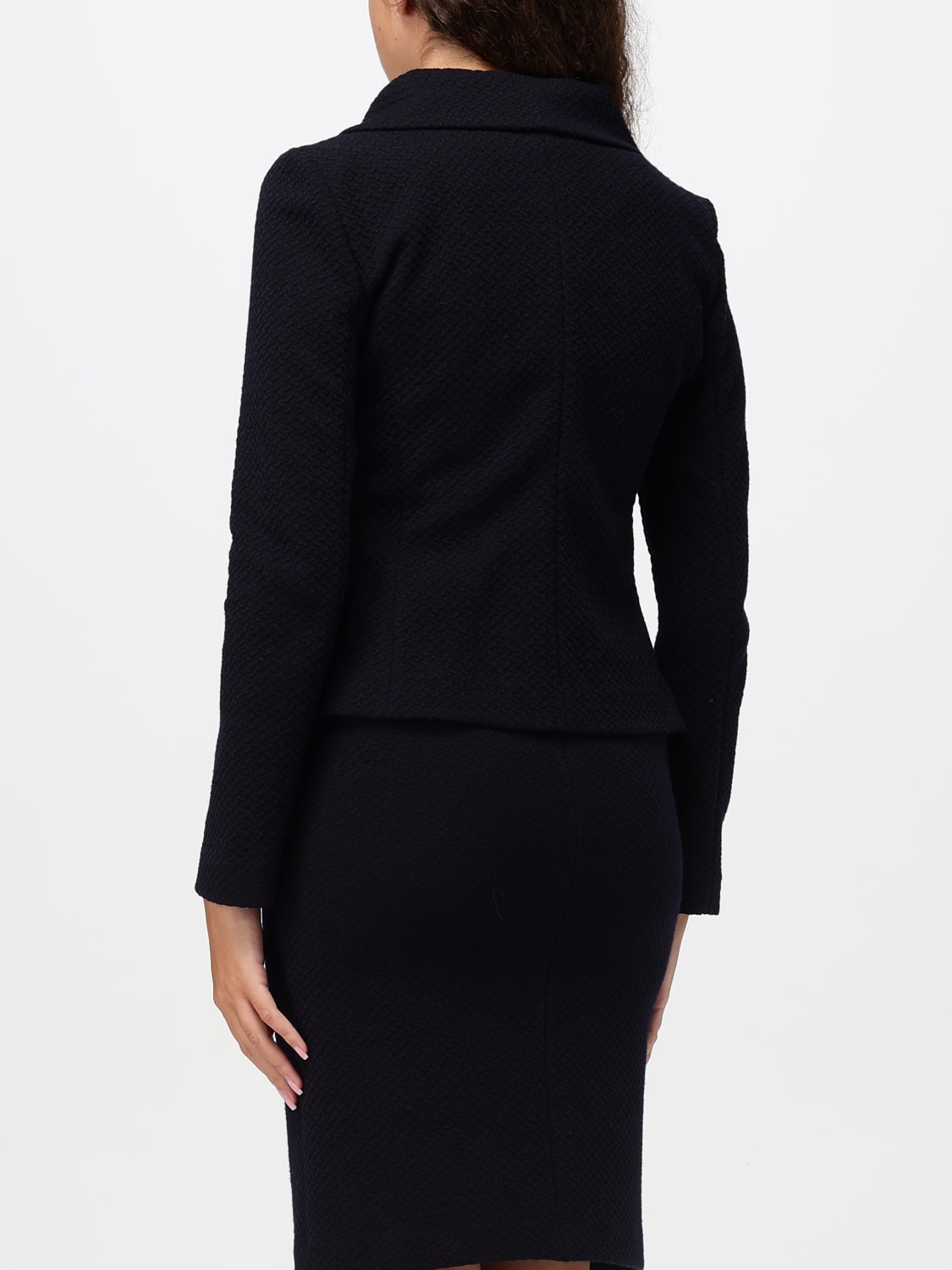 アウターその他 GIORGIO ARMANI Woman Blazer Black 3SHCR02JT03X6 PZ01 Giorgio Armani Outlet: Blazer woman - Black | Giorgio Armani