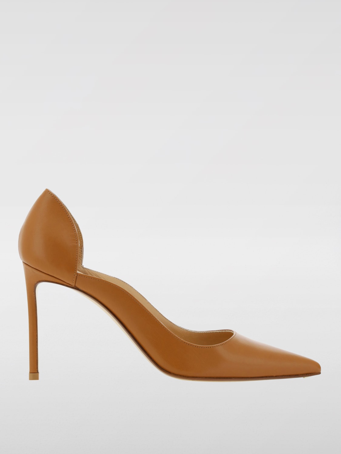 FRANCESCO RUSSO PUMPS: Shoes woman Francesco Russo, Brown - Img 1