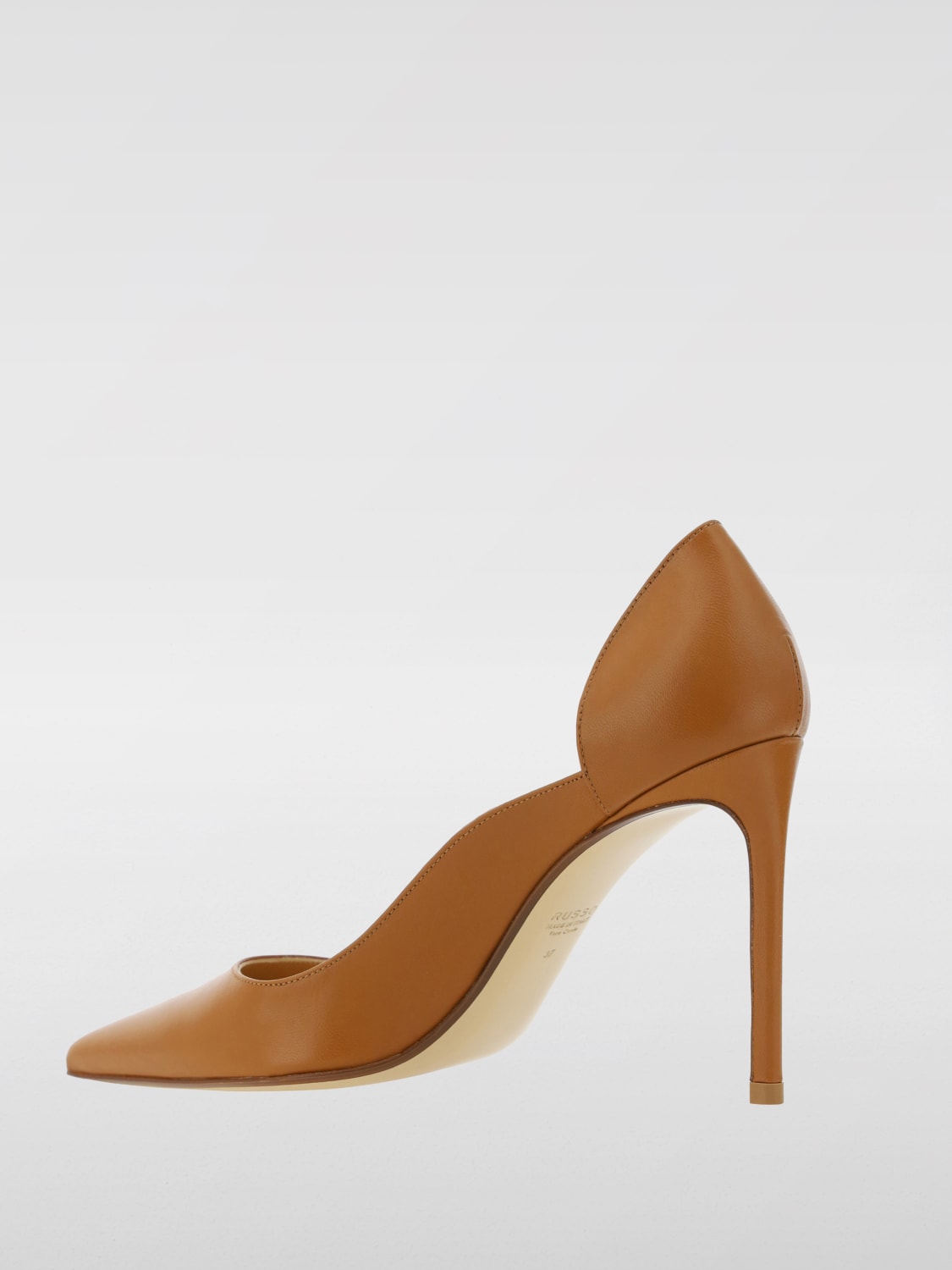 FRANCESCO RUSSO PUMPS: Shoes woman Francesco Russo, Brown - Img 3