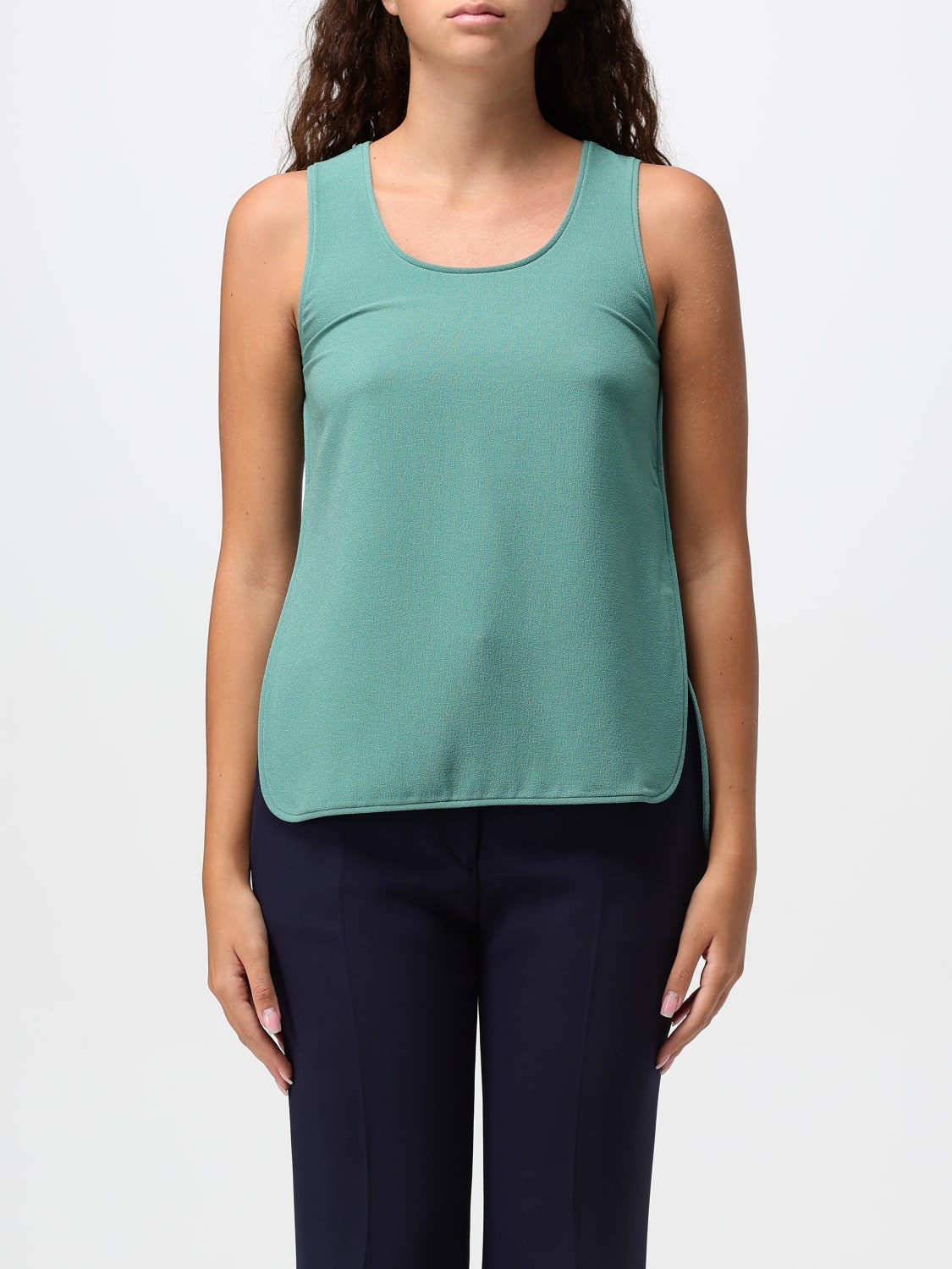 Giglio Top Emporio Armani in jersey stretch