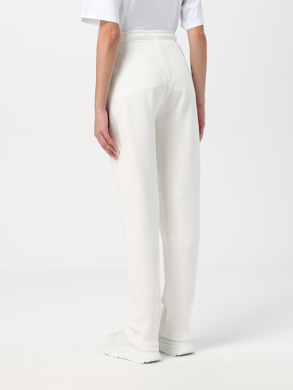 EMPORIO ARMANI: Pants woman - White | Emporio Armani pants