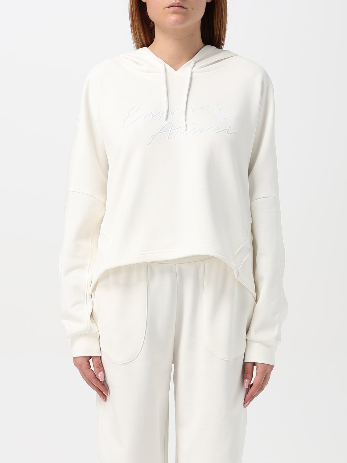 Giglio Felpa Emporio Armani in cotone