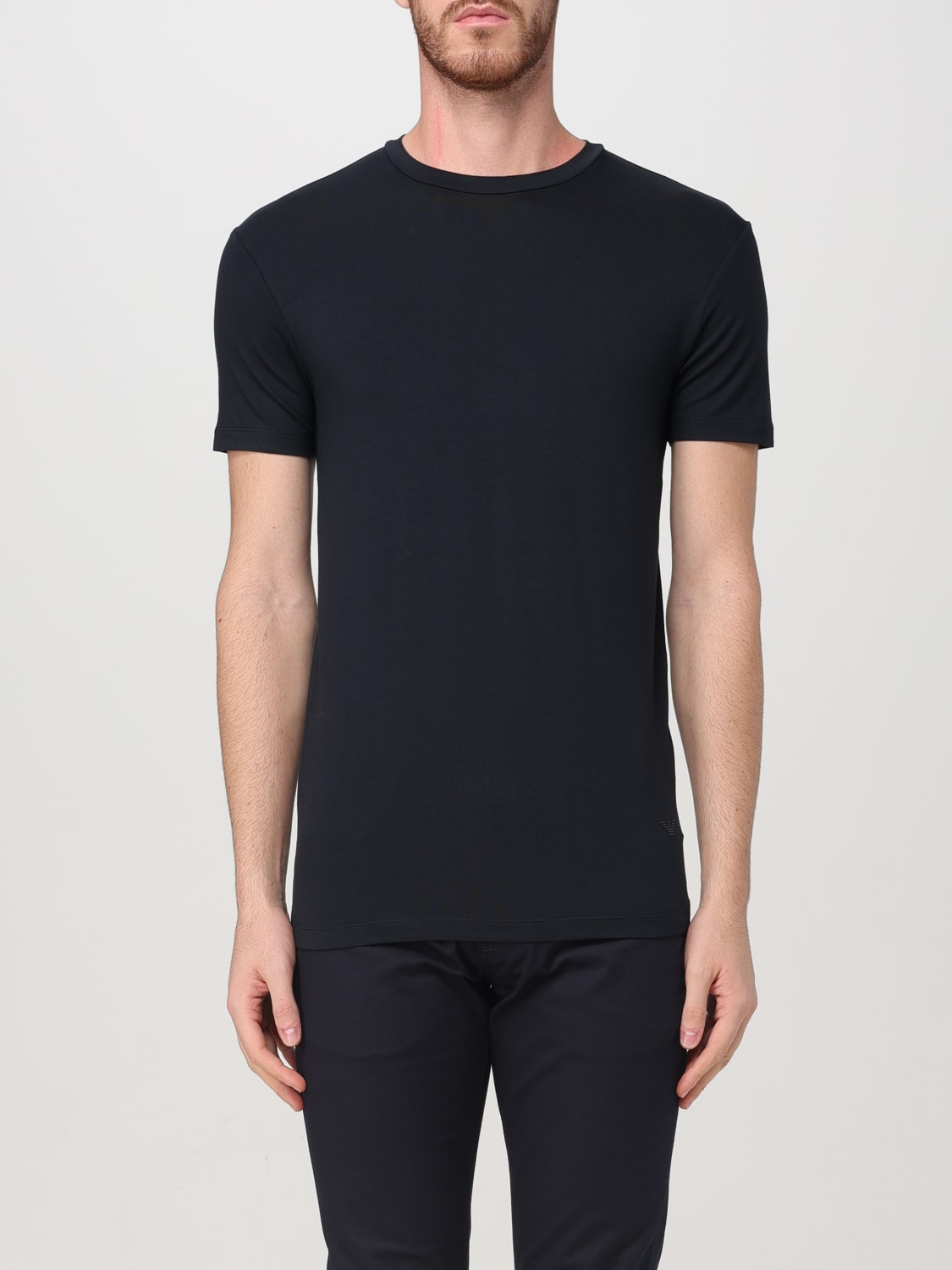 Giglio T-shirt Emporio Armani in jersey stretch
