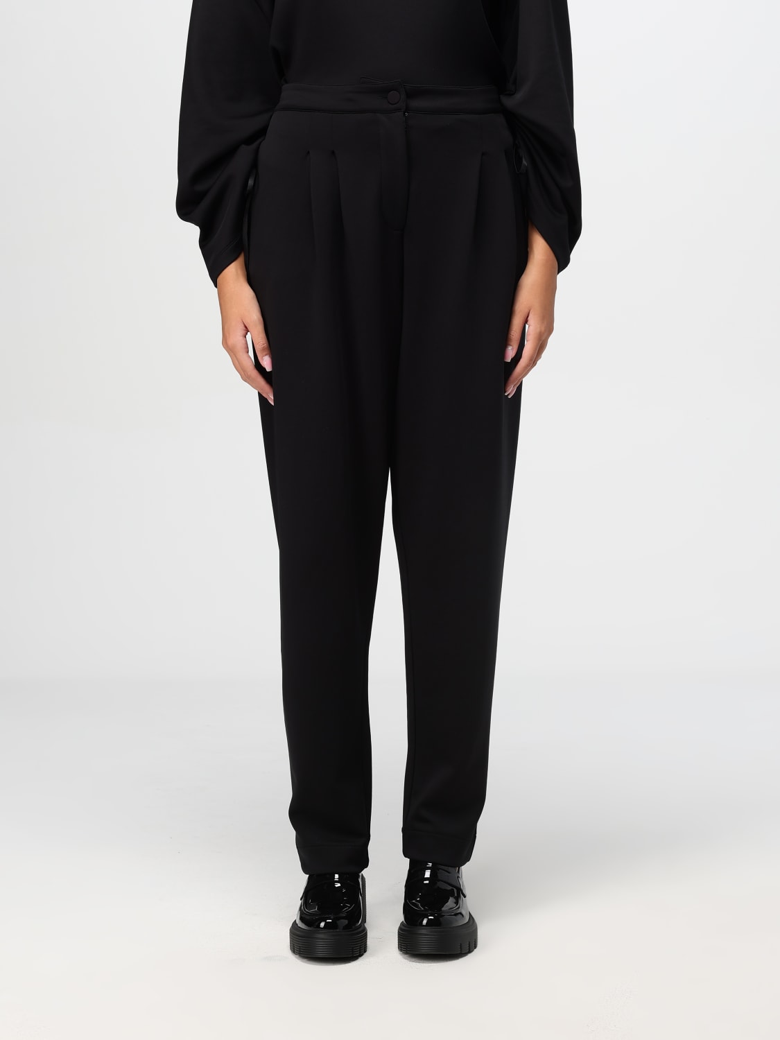 Giglio Pantalone Emporio Armani in crêpe