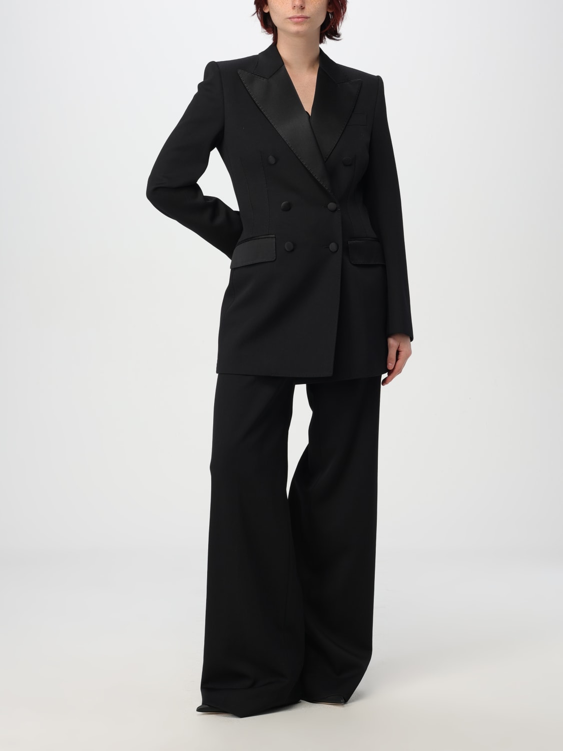 DOLCE & GABBANA JACKET: Dolce & Gabbana women's blazer, Black - Img 2
