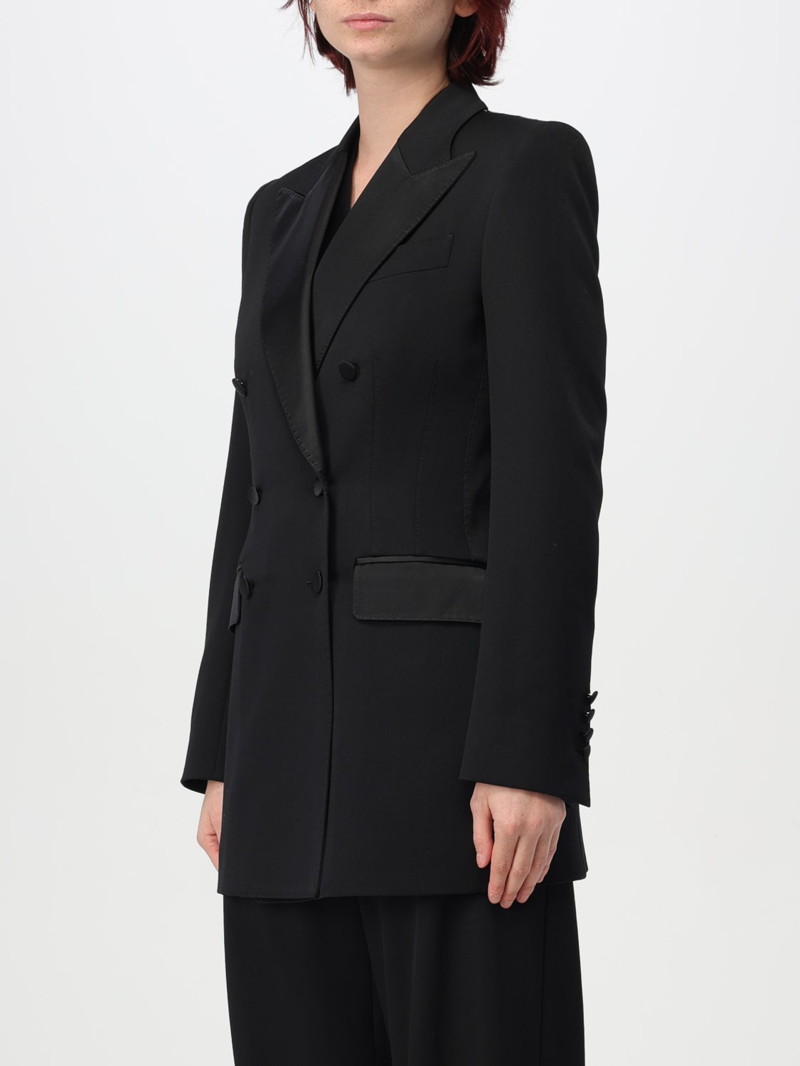 DOLCE & GABBANA JACKET: Dolce & Gabbana women's blazer, Black - Img 4