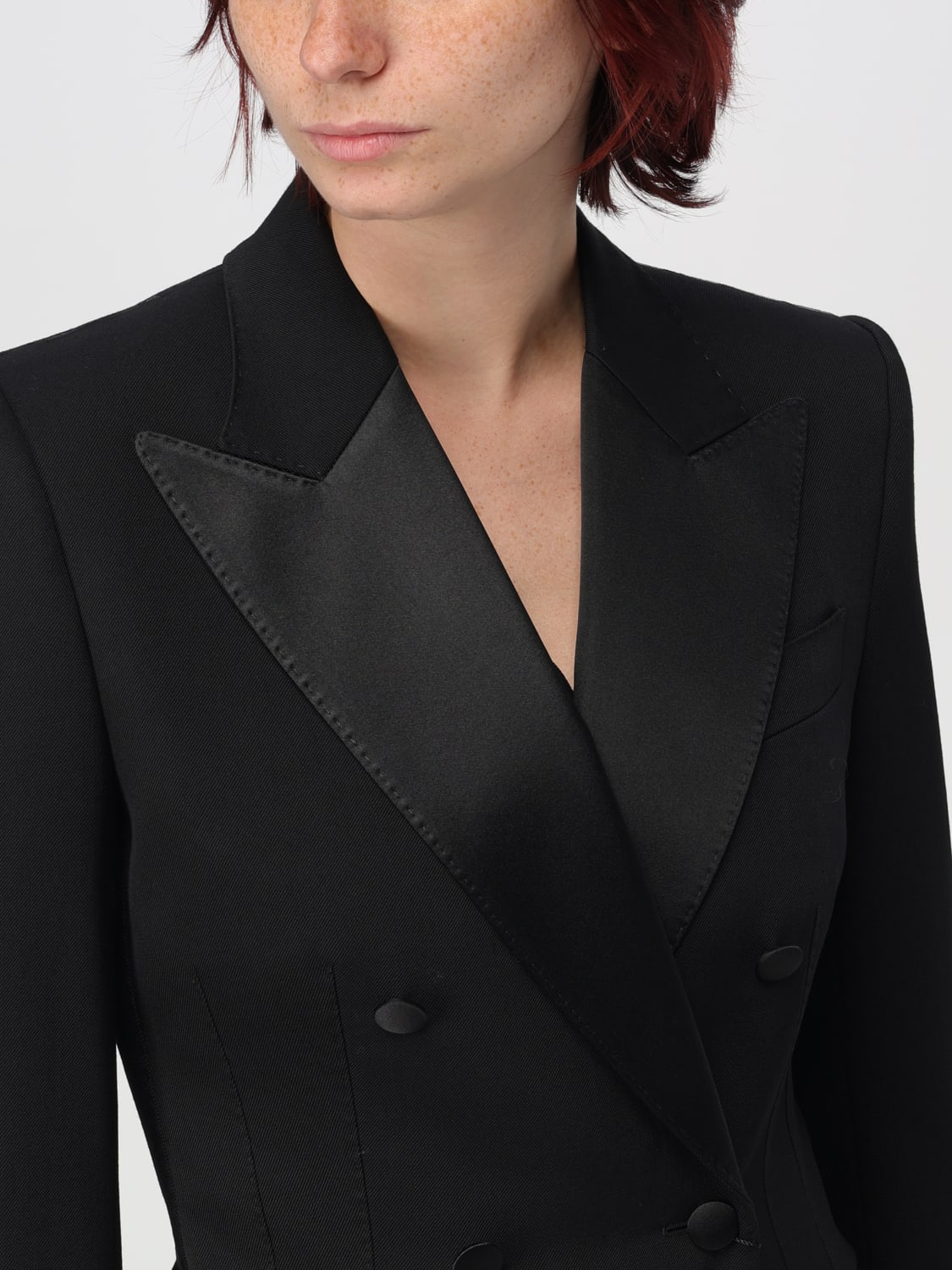 DOLCE & GABBANA JACKET: Dolce & Gabbana women's blazer, Black - Img 5