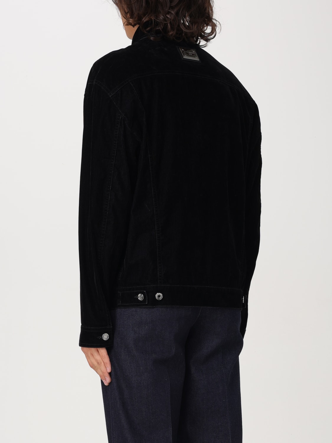 DOLCE & GABBANA JACKET: Coat men Dolce & Gabbana, Black - Img 3