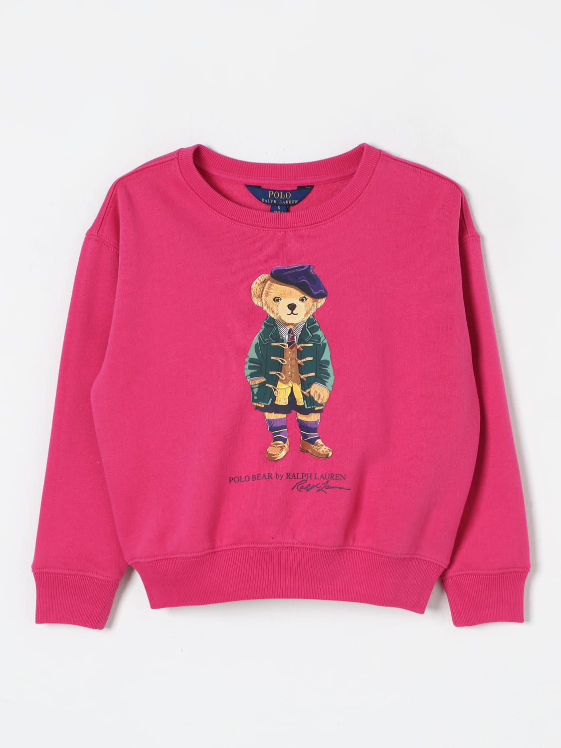 POLO RALPH LAUREN SWEATER: Sweater kids Polo Ralph Lauren, Pink - Img 1