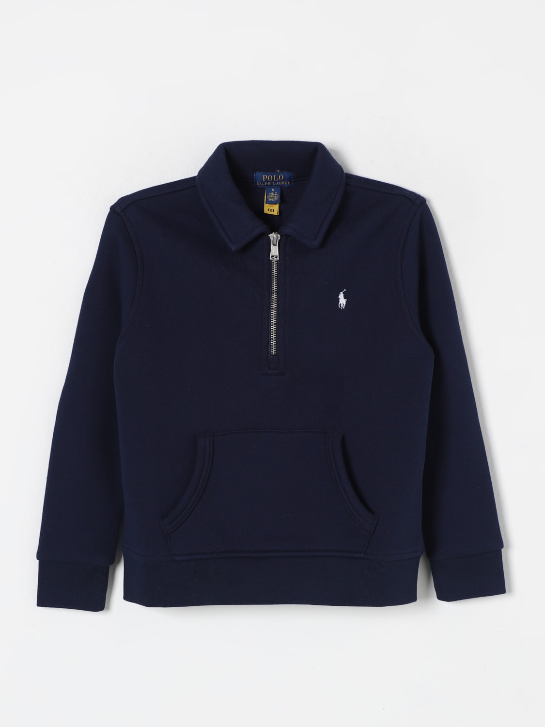 POLO RALPH LAUREN SWEATER: Sweater kids Polo Ralph Lauren, Blue - Img 1