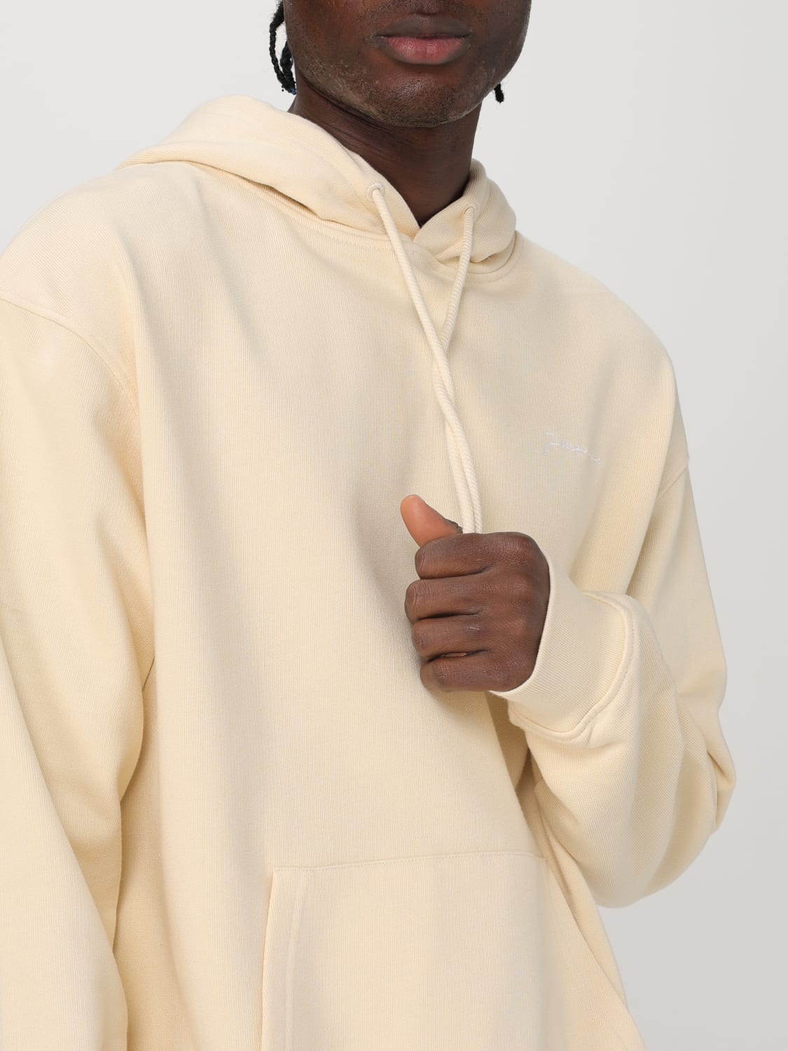 JACQUEMUS SWEATSHIRT: Sweatshirt herren Jacquemus, Beige - Img 4