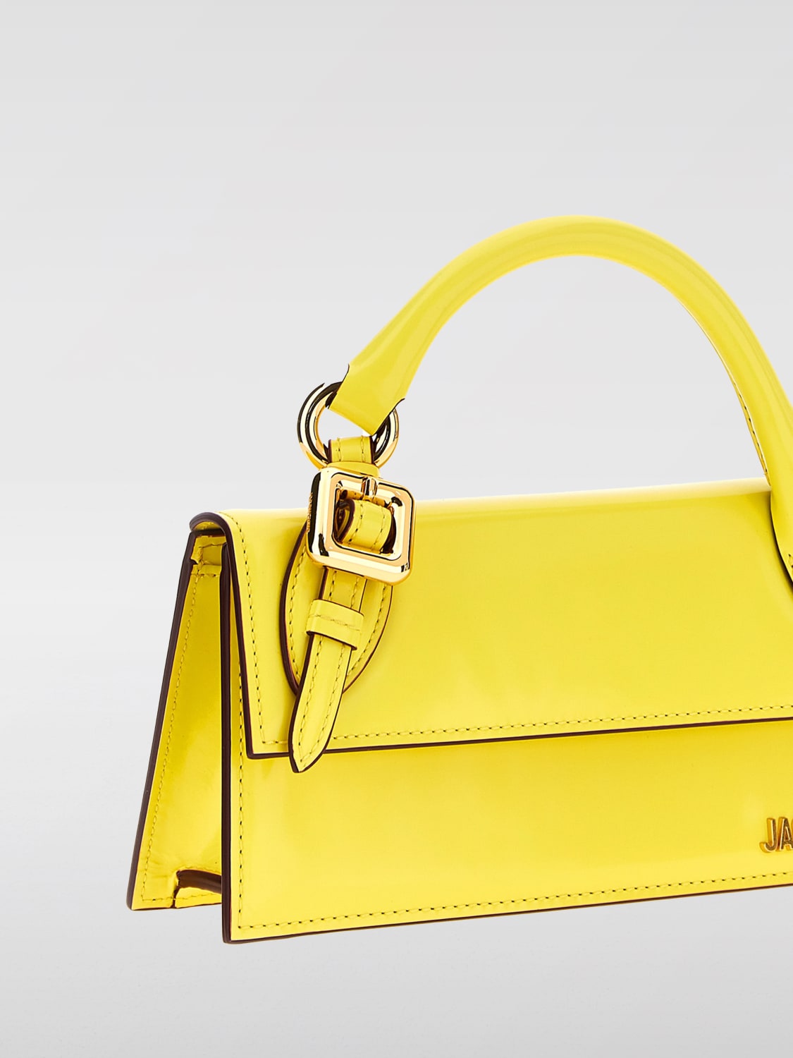 JACQUEMUS MINI-TASCHE: Schultertasche damen Jacquemus, Gelb - Img 3