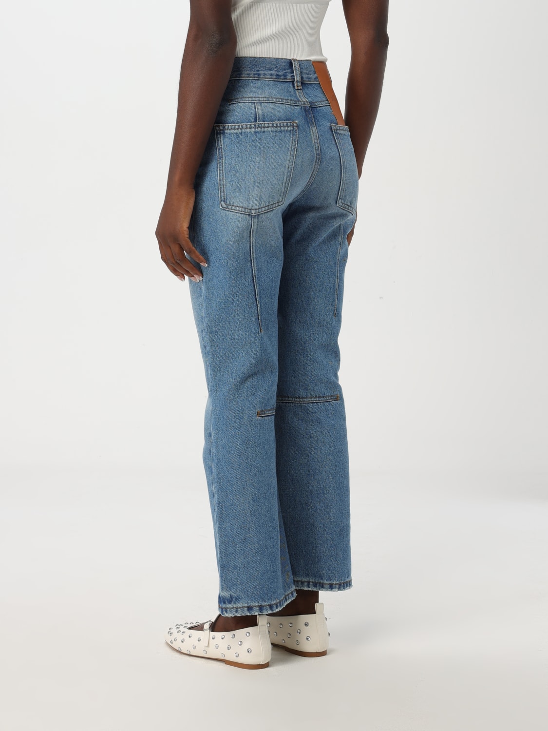 JACQUEMUS JEANS: Jeans femme Jacquemus, Bleu - Img 3