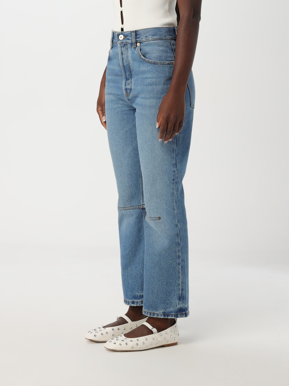 JACQUEMUS JEANS: Jeans femme Jacquemus, Bleu - Img 4