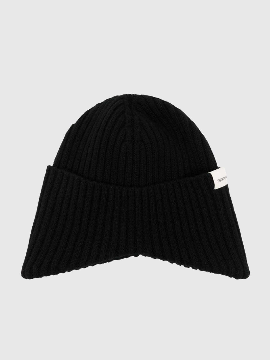 Giglio Cappello Emporio Armani in lana a coste