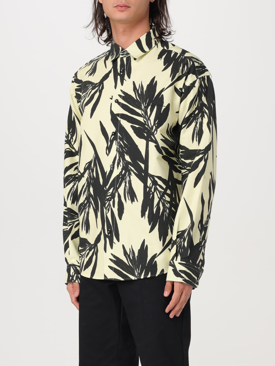 JACQUEMUS CHEMISE: Chemise homme Jacquemus, Jaune - Img 4