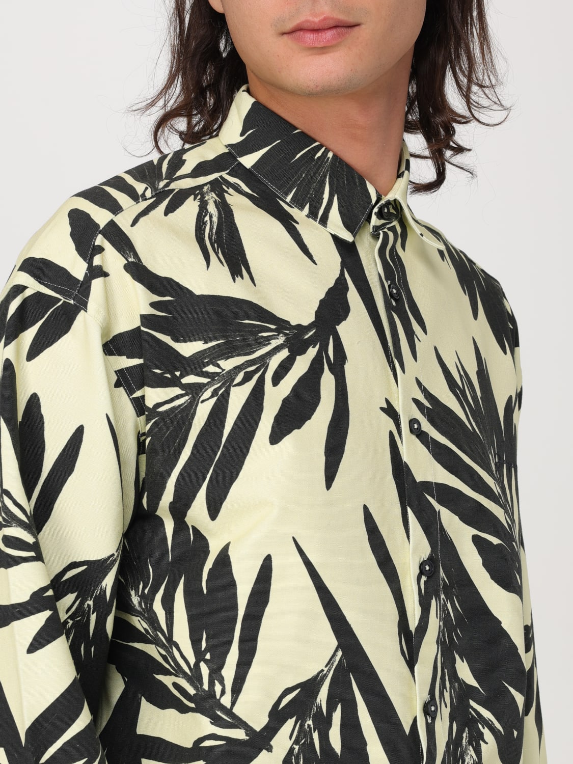 JACQUEMUS CHEMISE: Chemise homme Jacquemus, Jaune - Img 5