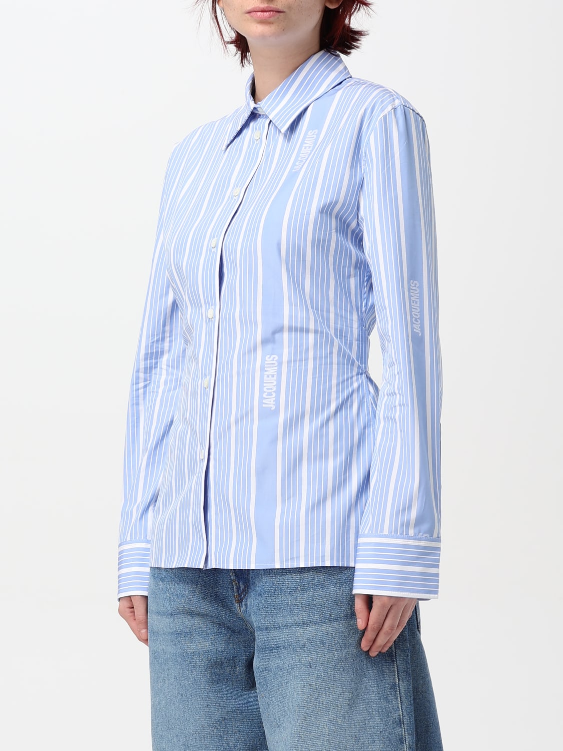 JACQUEMUS SHIRT: Top woman Jacquemus, Blue - Img 4