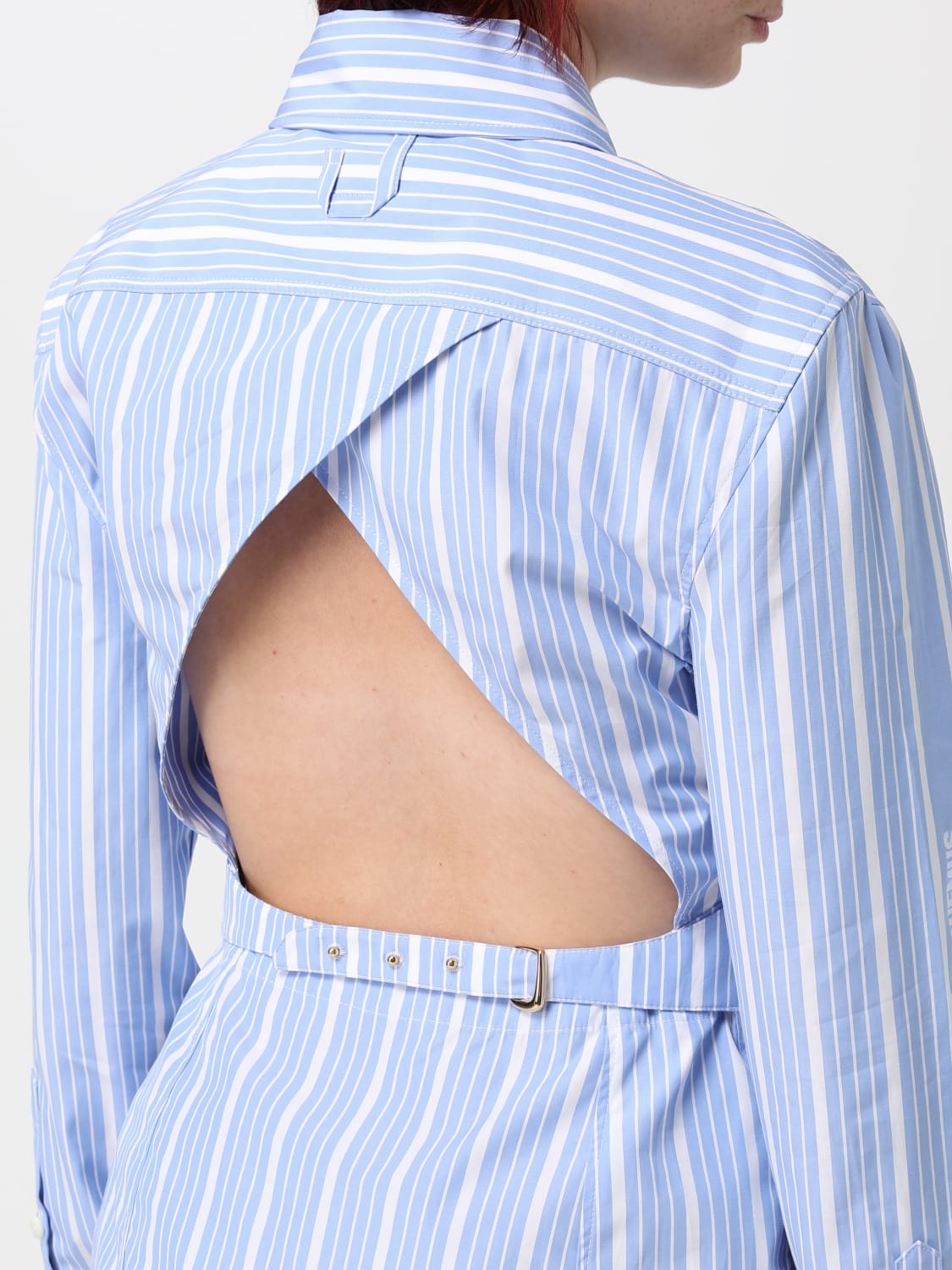 JACQUEMUS SHIRT: Top woman Jacquemus, Blue - Img 5