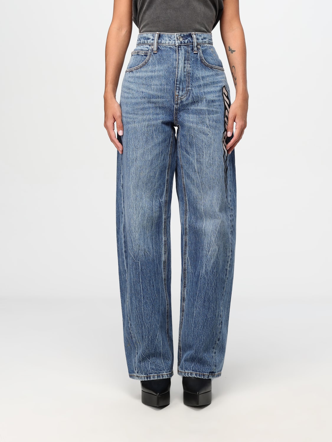 ALEXANDER WANG JEANS: Jeans woman Alexander Wang, Indigo - Img 1