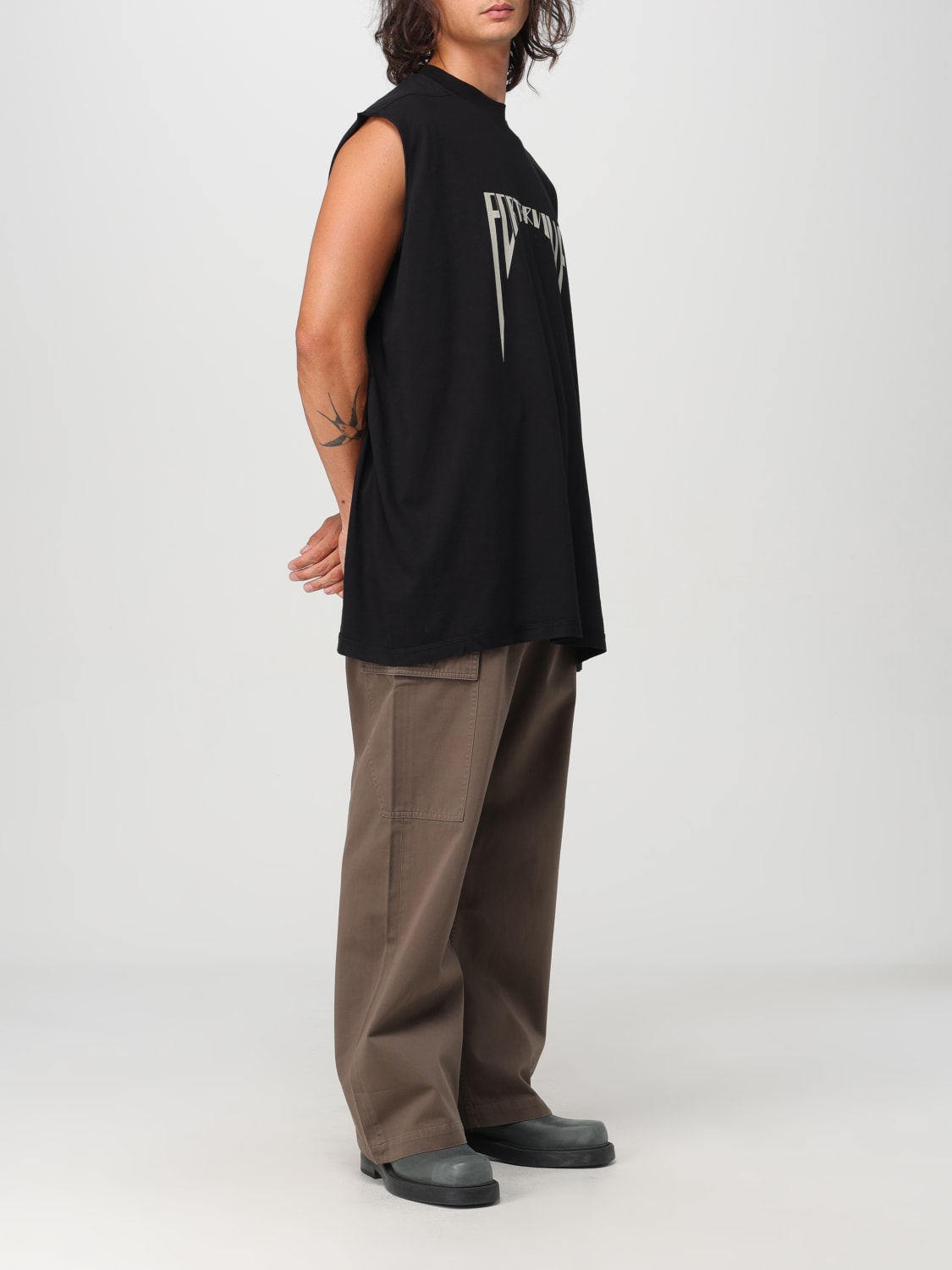 RICK OWENS DRKSHDW PANTS: Pants men Drkshdw, Rust - Img 2