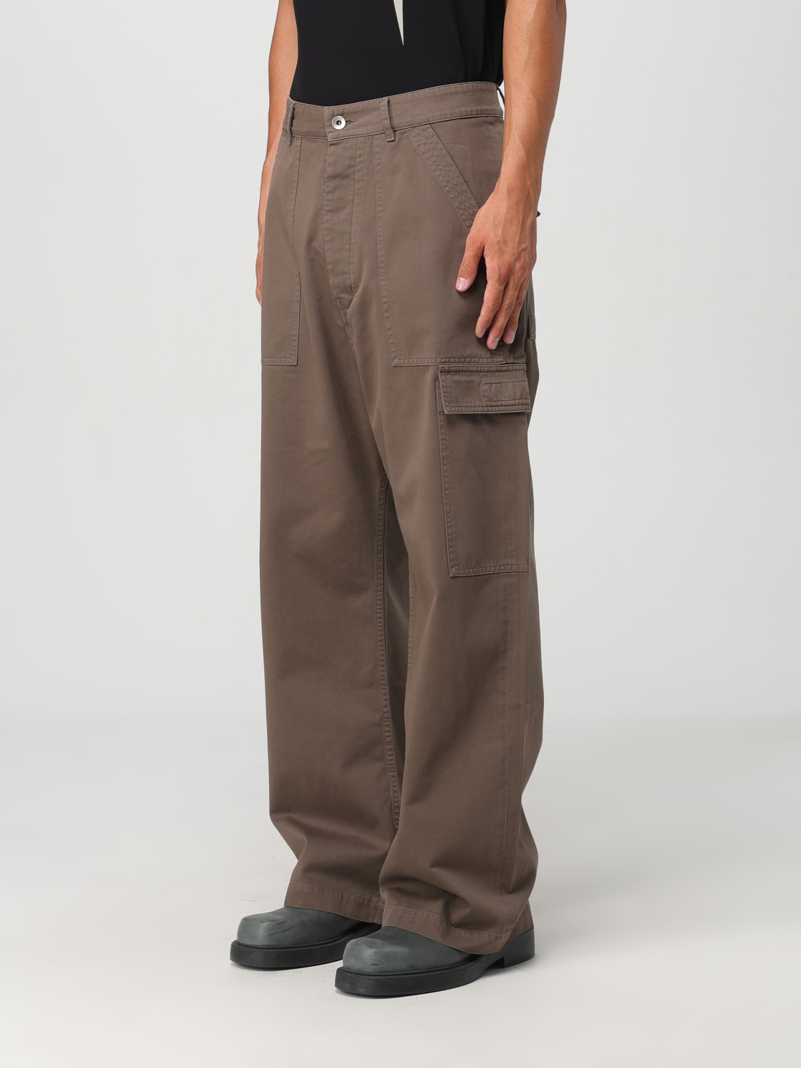 RICK OWENS DRKSHDW PANTS: Pants men Drkshdw, Rust - Img 4