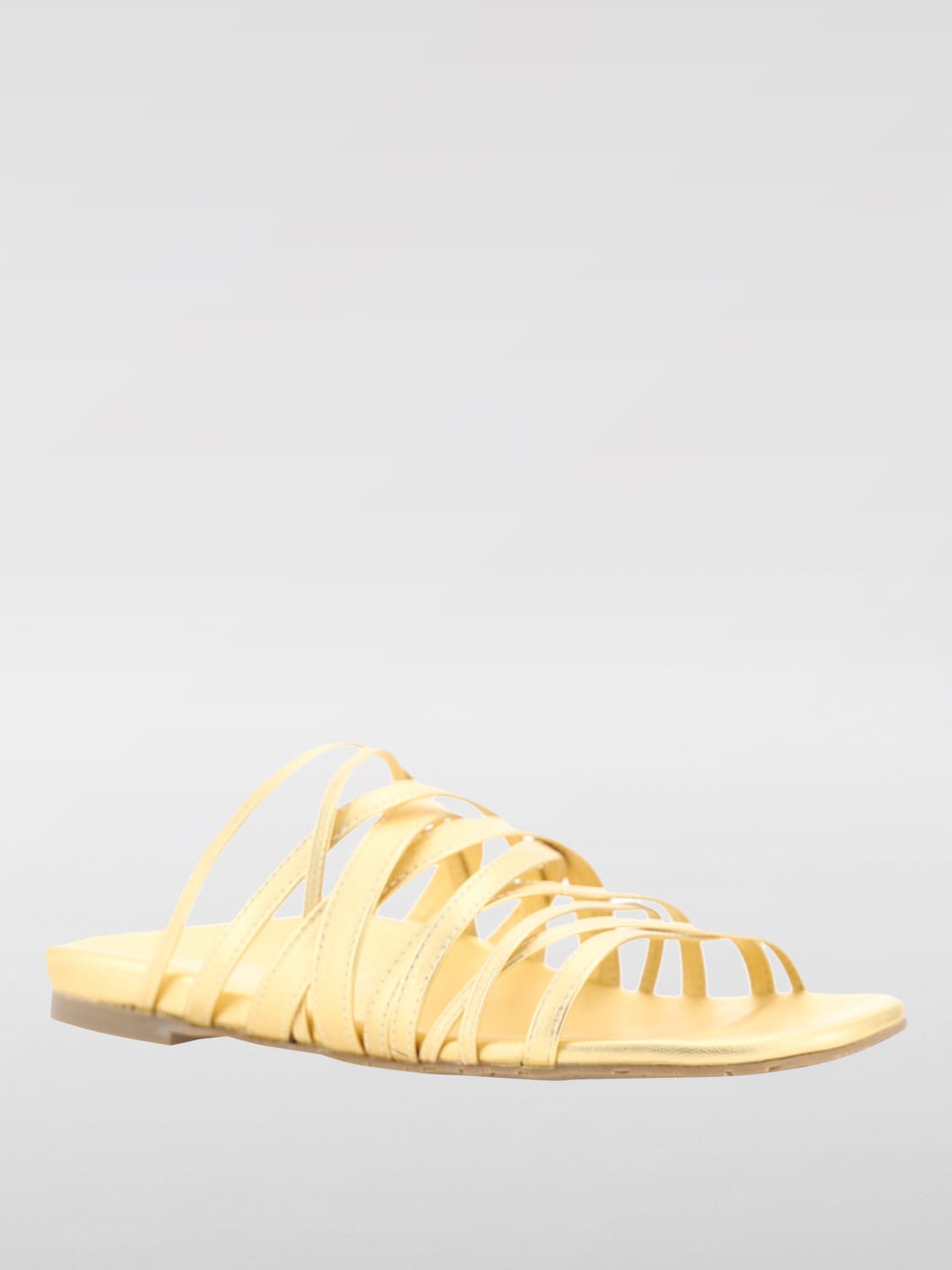 PEDRO GARCIA FLAT SANDALS: Shoes woman Pedro Garcia, Gold - Img 2