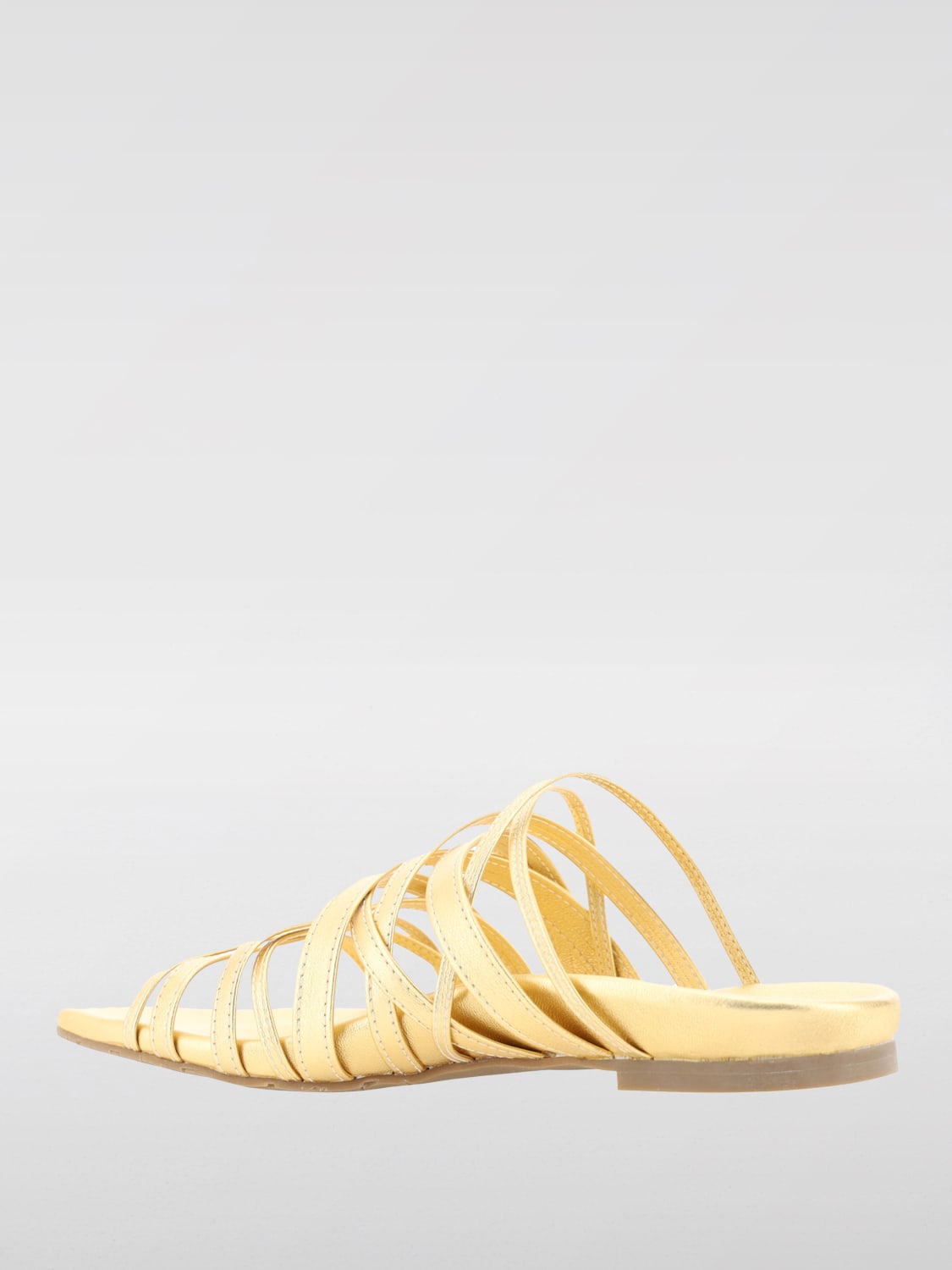 PEDRO GARCIA FLAT SANDALS: Shoes woman Pedro Garcia, Gold - Img 3