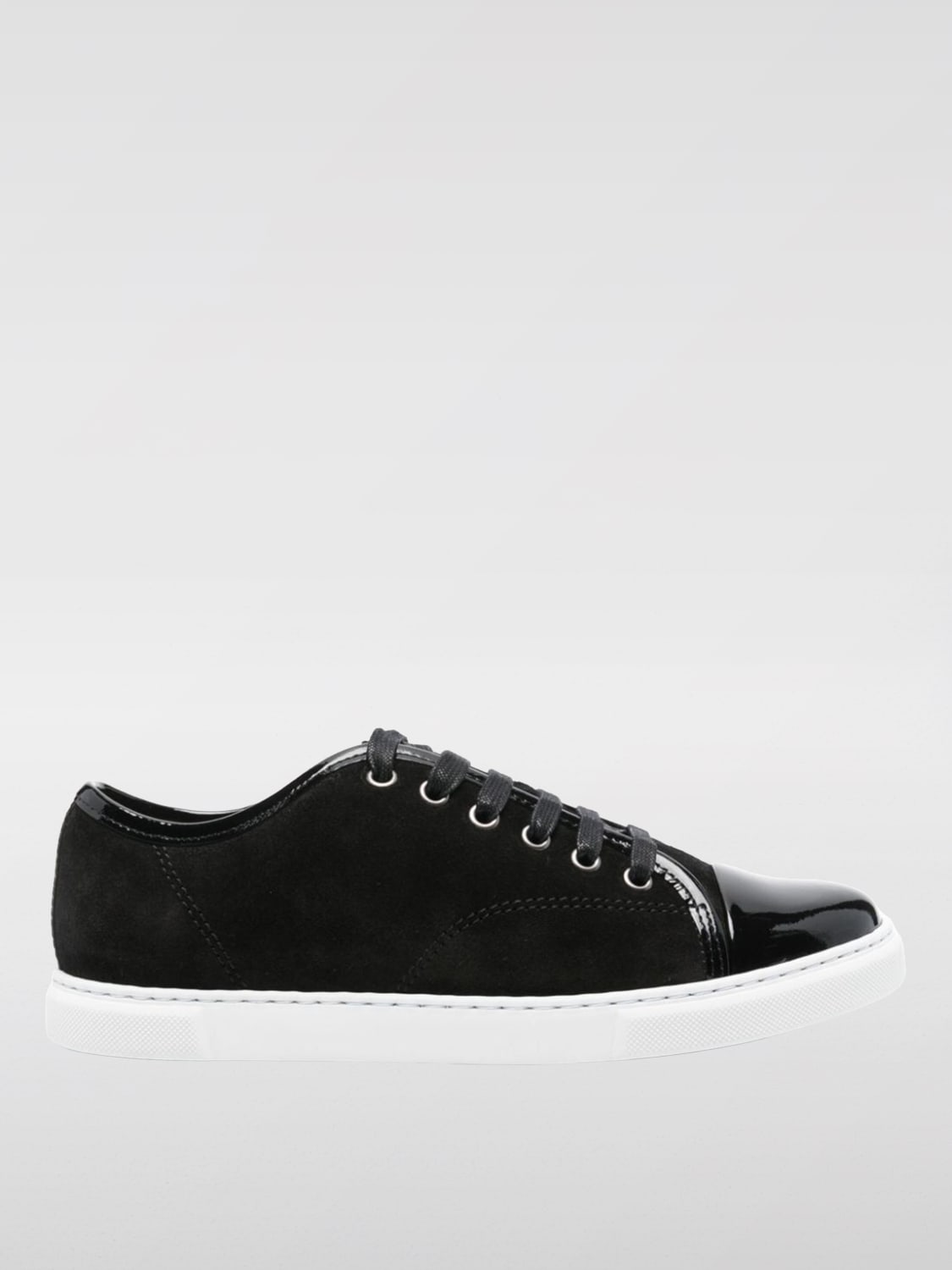 LANVIN SNEAKERS: Sneakers DBB1 Lanvin in camoscio , Nero - Img 1