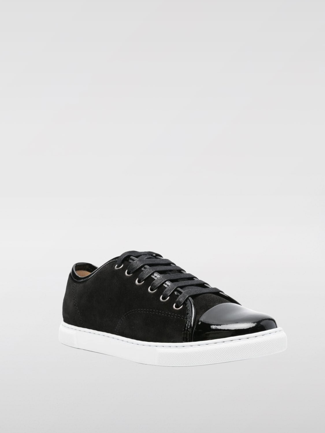 LANVIN SNEAKERS: Sneakers DBB1 Lanvin in camoscio , Nero - Img 2