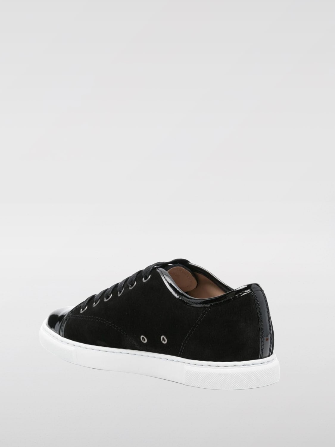 LANVIN SNEAKERS: Sneakers DBB1 Lanvin in camoscio , Nero - Img 3