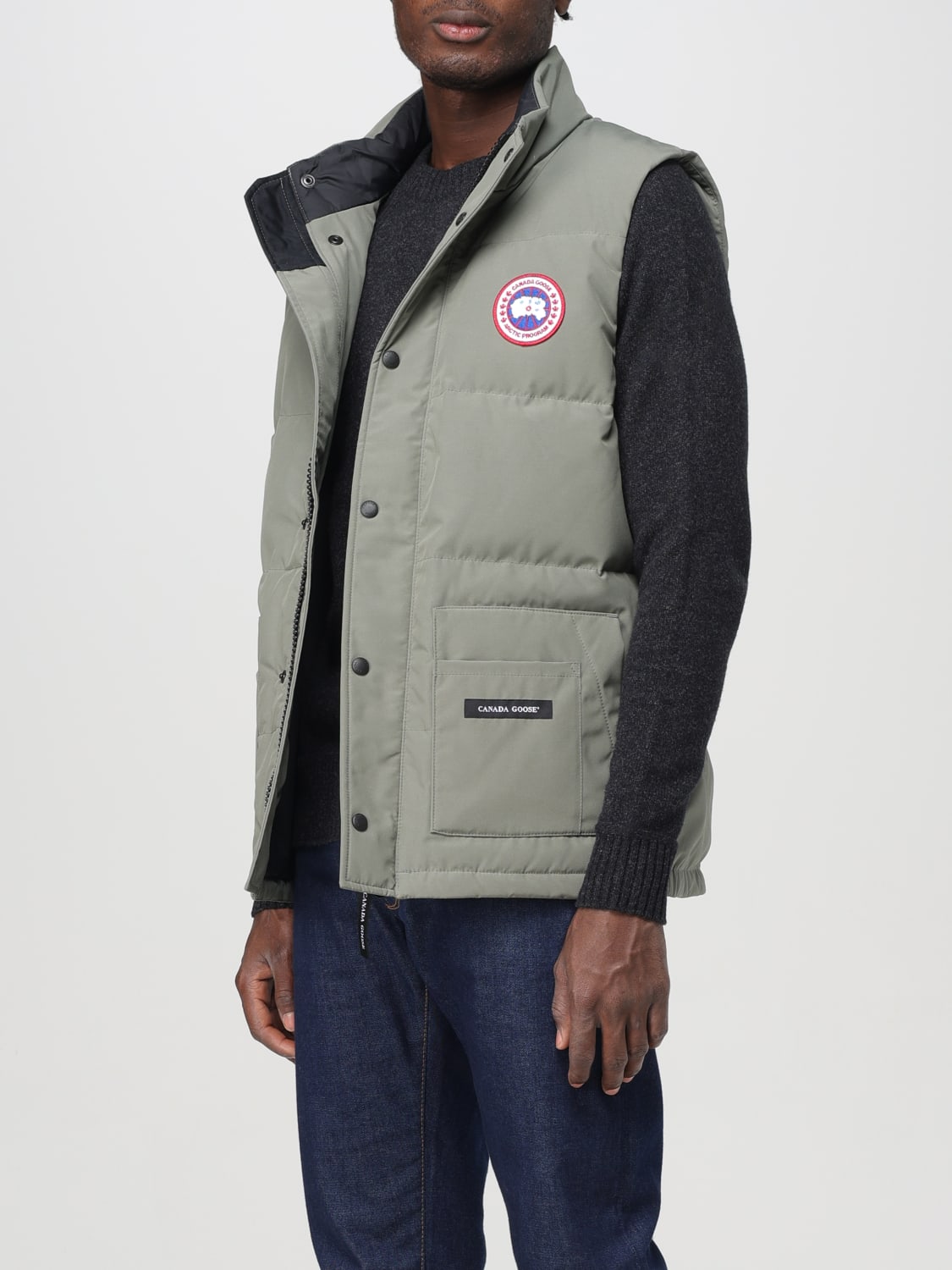 CANADA GOOSE SUIT VEST: Suit vest men Canada Goose, Green - Img 3