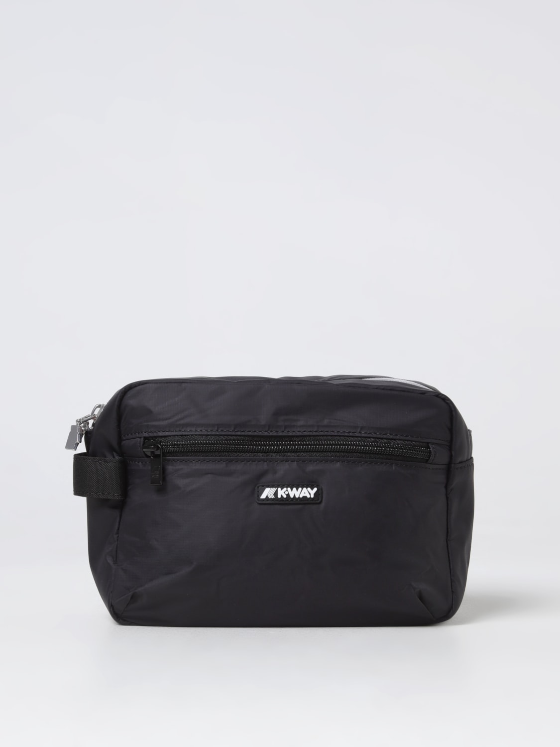 K-WAY BEAUTY ACCESSORIES: Cosmetic case men K-way, Black - Img 1