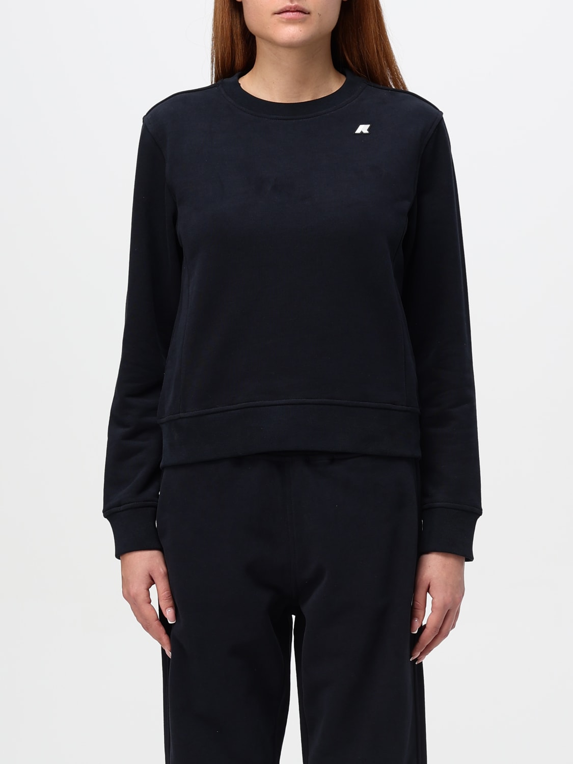 K-WAY SWEATSHIRT: Sweatshirt woman K-way, Black - Img 1