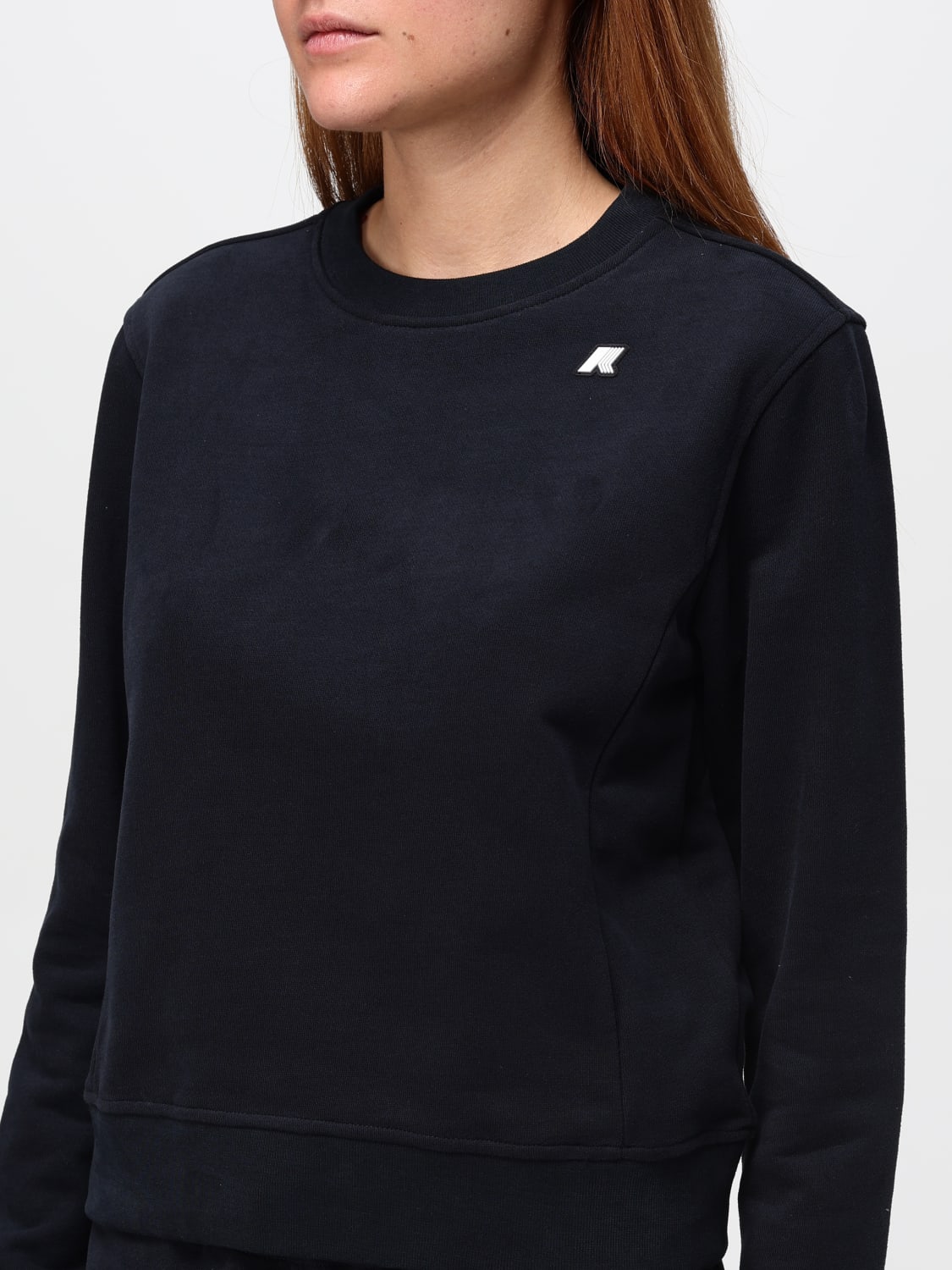 K-WAY SWEATSHIRT: Sweatshirt woman K-way, Black - Img 3