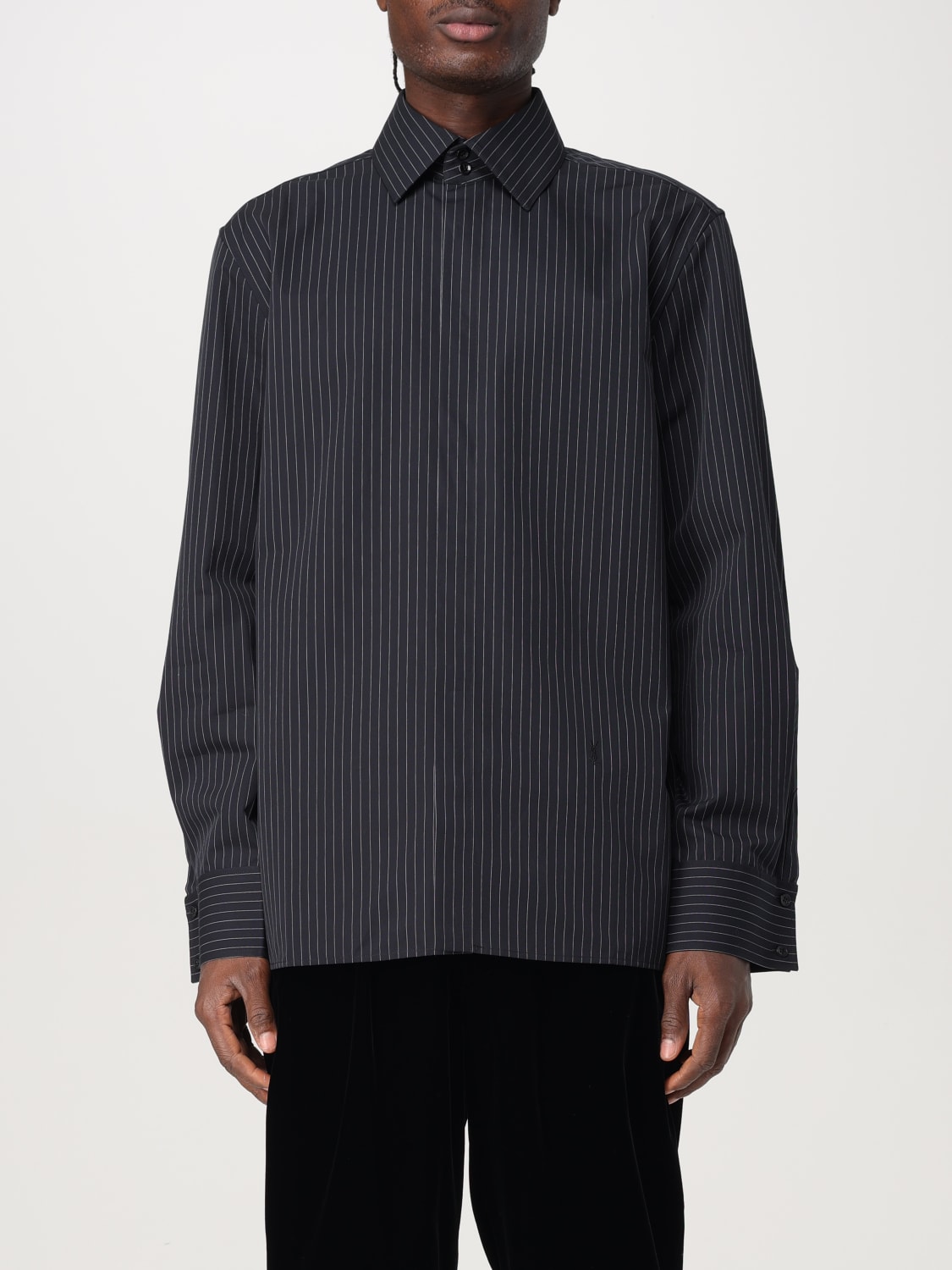 SAINT LAURENT SHIRT: Shirt men Saint Laurent, White - Img 1