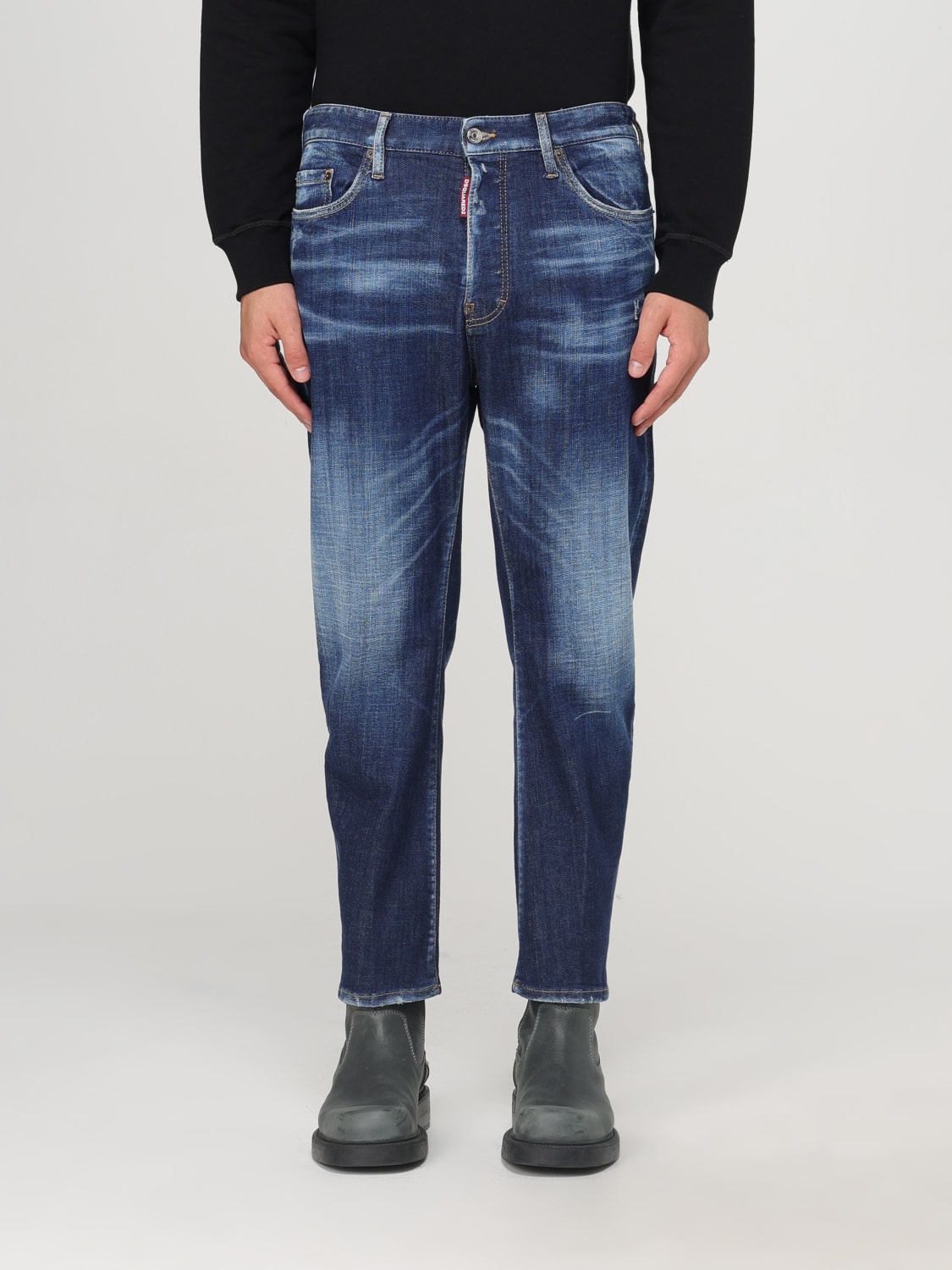 DSQUARED2 JEANS: Jeans men Dsquared2, Blue - Img 1