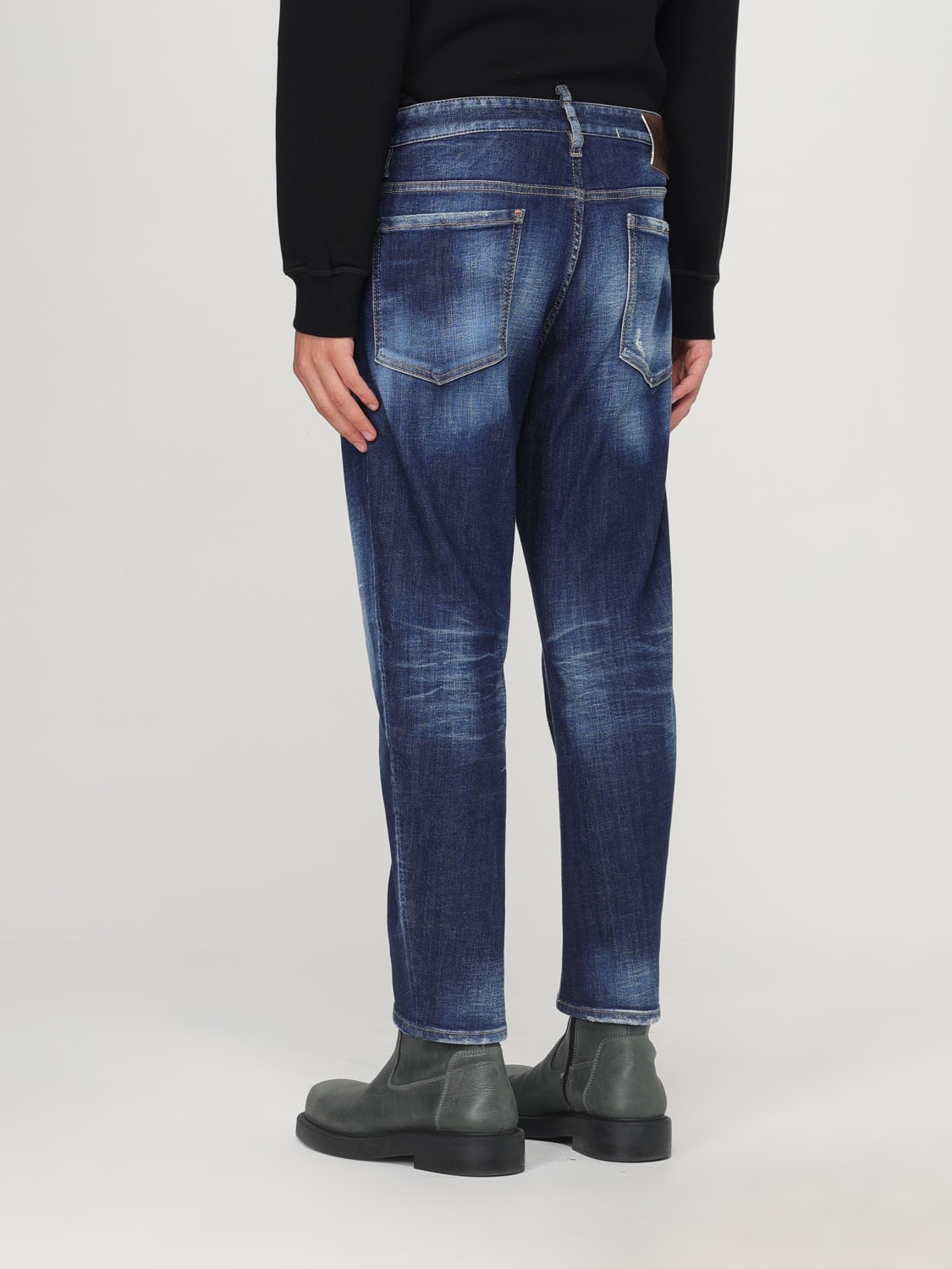 DSQUARED2 JEANS: Jeans men Dsquared2, Blue - Img 3