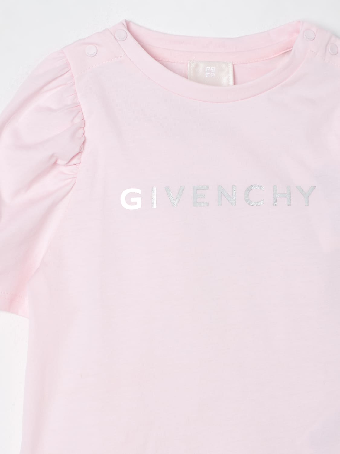 GIVENCHY 티셔츠: 티셔츠 남아 Givenchy, 핑크 - Img 3