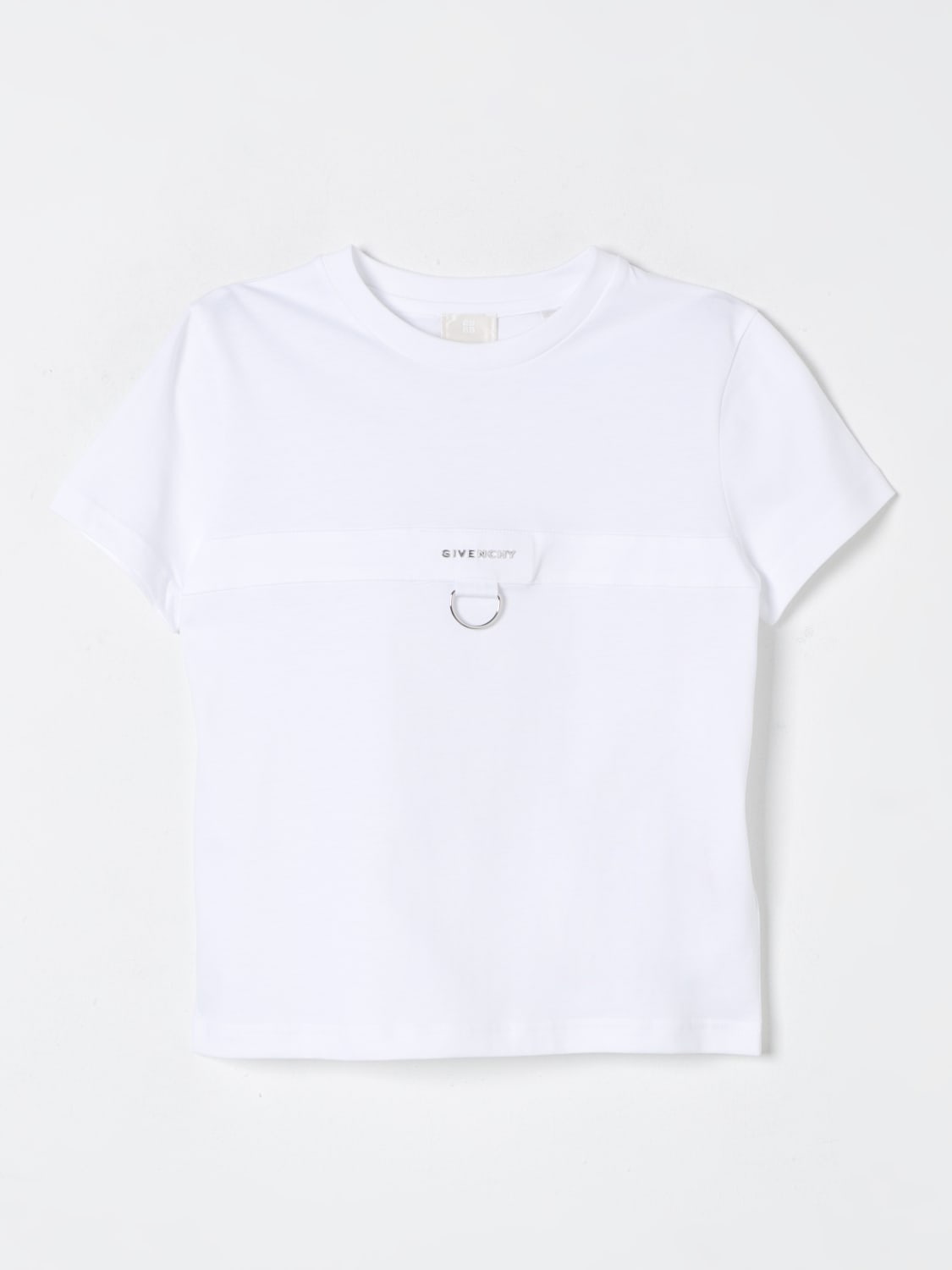 GIVENCHY T-SHIRT: T-shirt kids Givenchy, White - Img 1