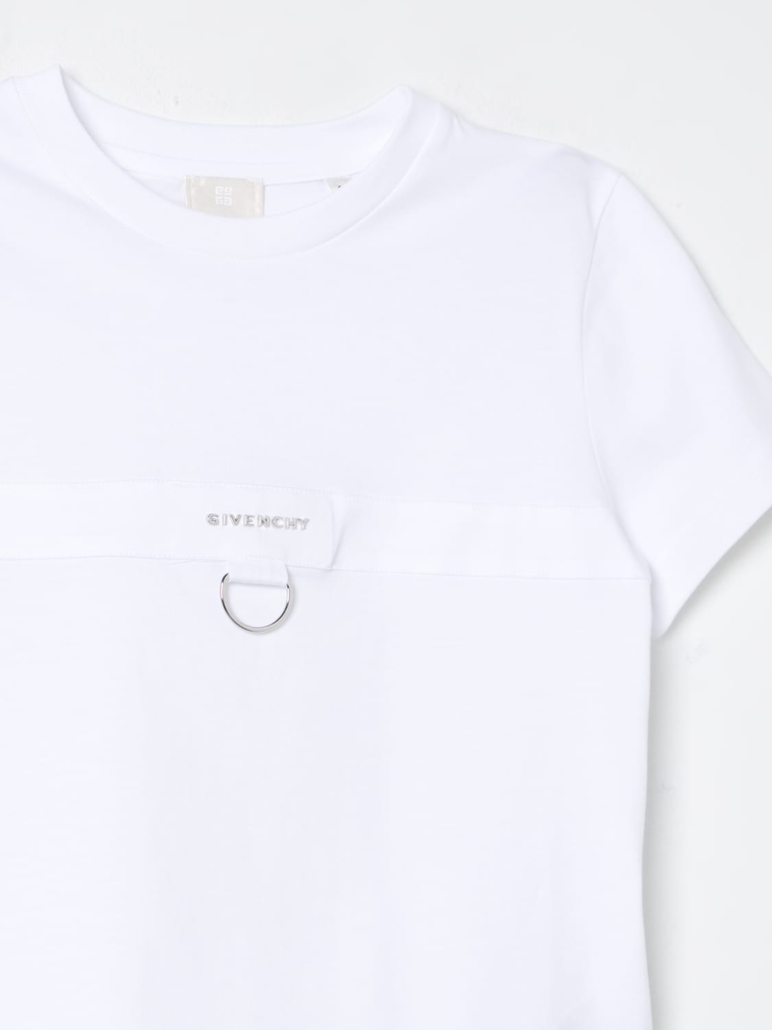 GIVENCHY T-SHIRT: T-shirt kids Givenchy, White - Img 3