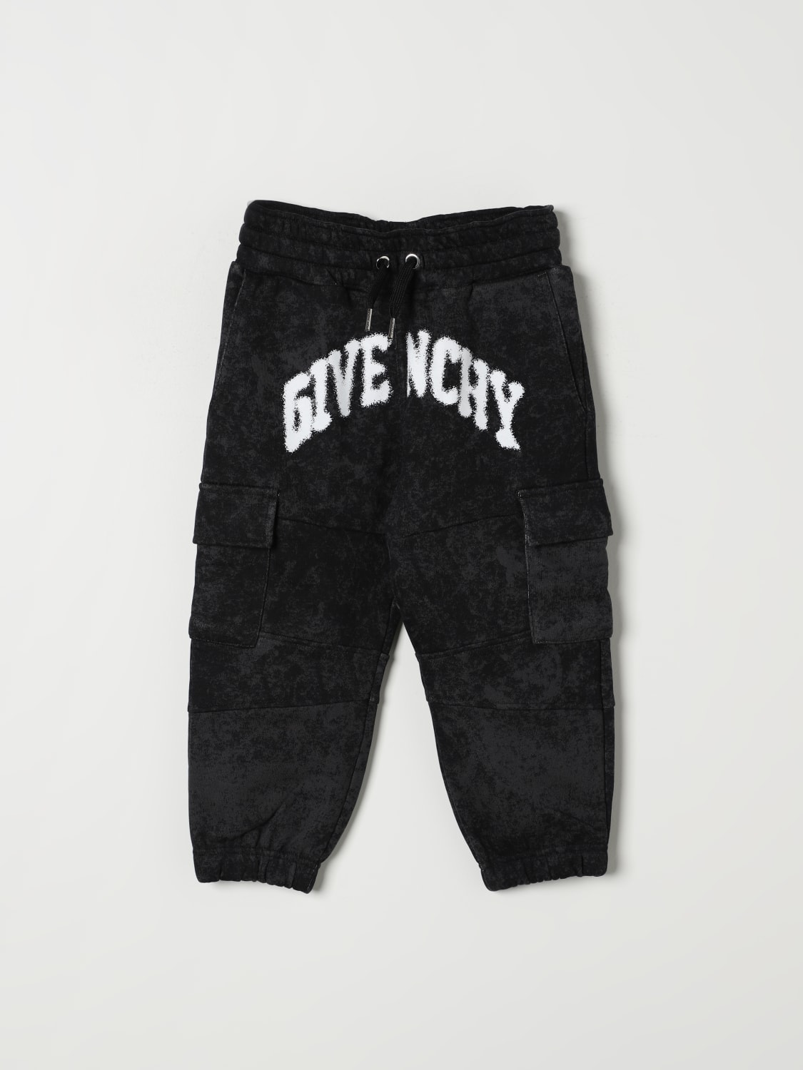 GIVENCHY PANTS: Pants kids Givenchy, Black - Img 1