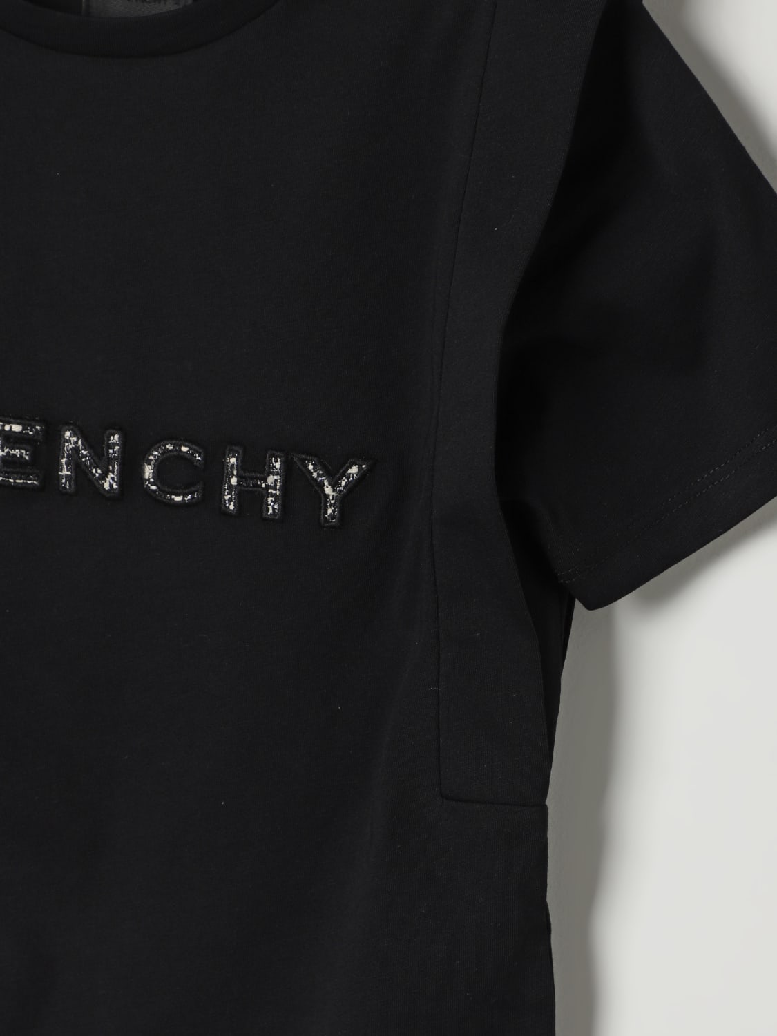 GIVENCHY T-SHIRT: T-shirt kids Givenchy, Black - Img 3